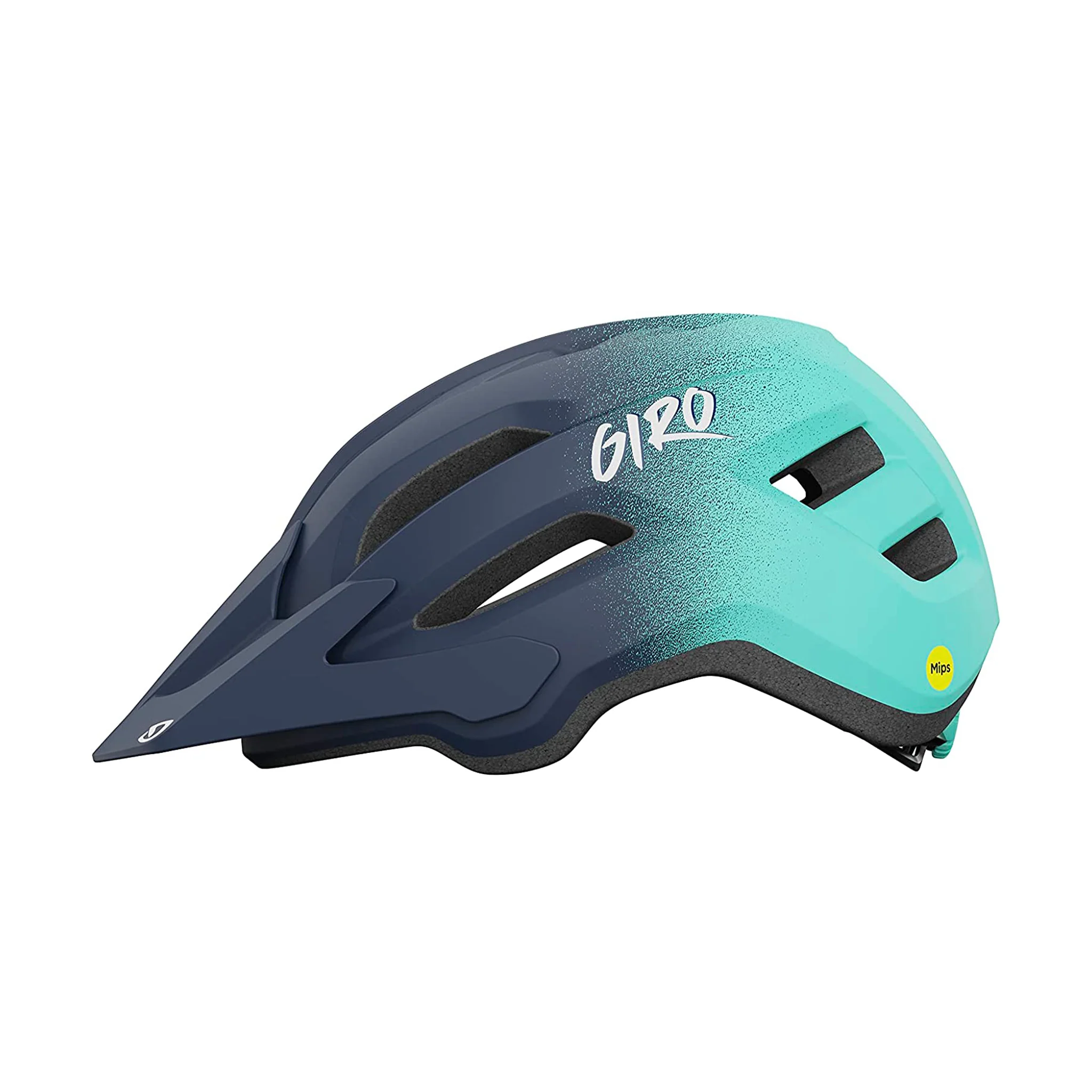 Giro Fixture MIPS II Youth Helmet Matte Midnight/Teal Fade - Image 2