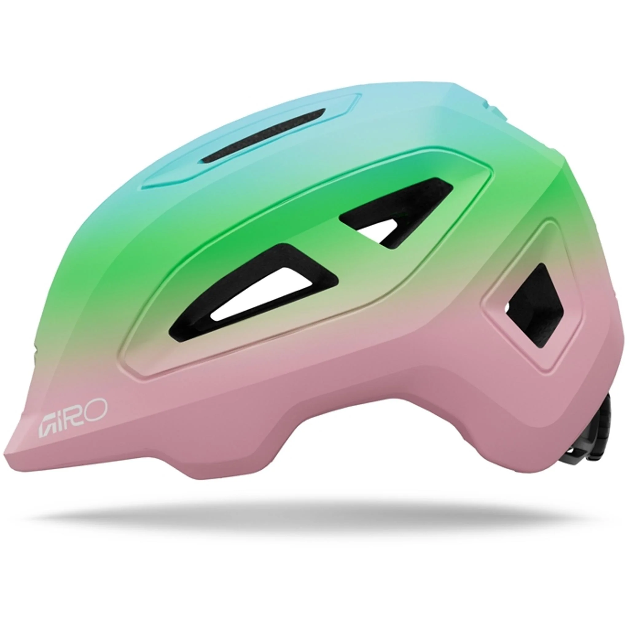 Giro Scamp II Kids Helmet Matte Pink/Green Fade SM 49-53cm - Image 2