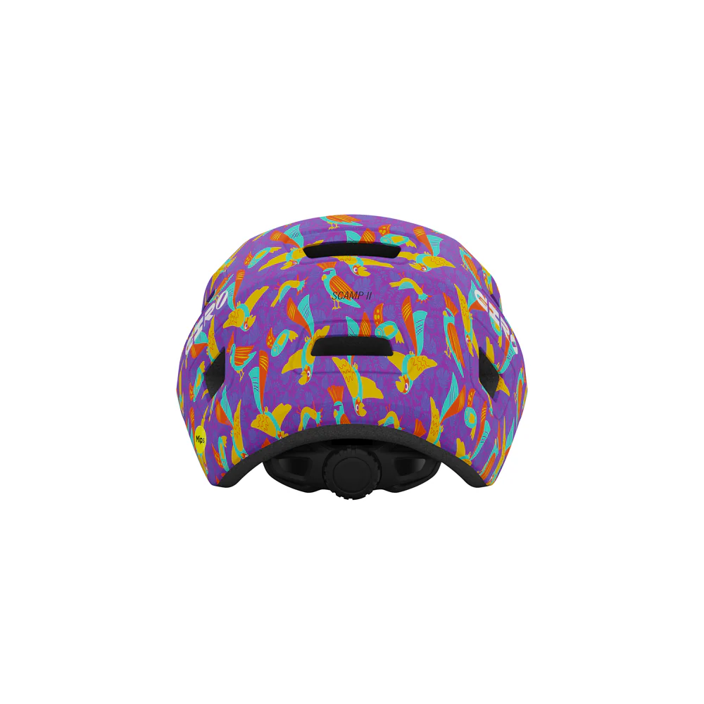 Giro Scamp II Youth Bike Helmet Matte Purple Libre - Image 3