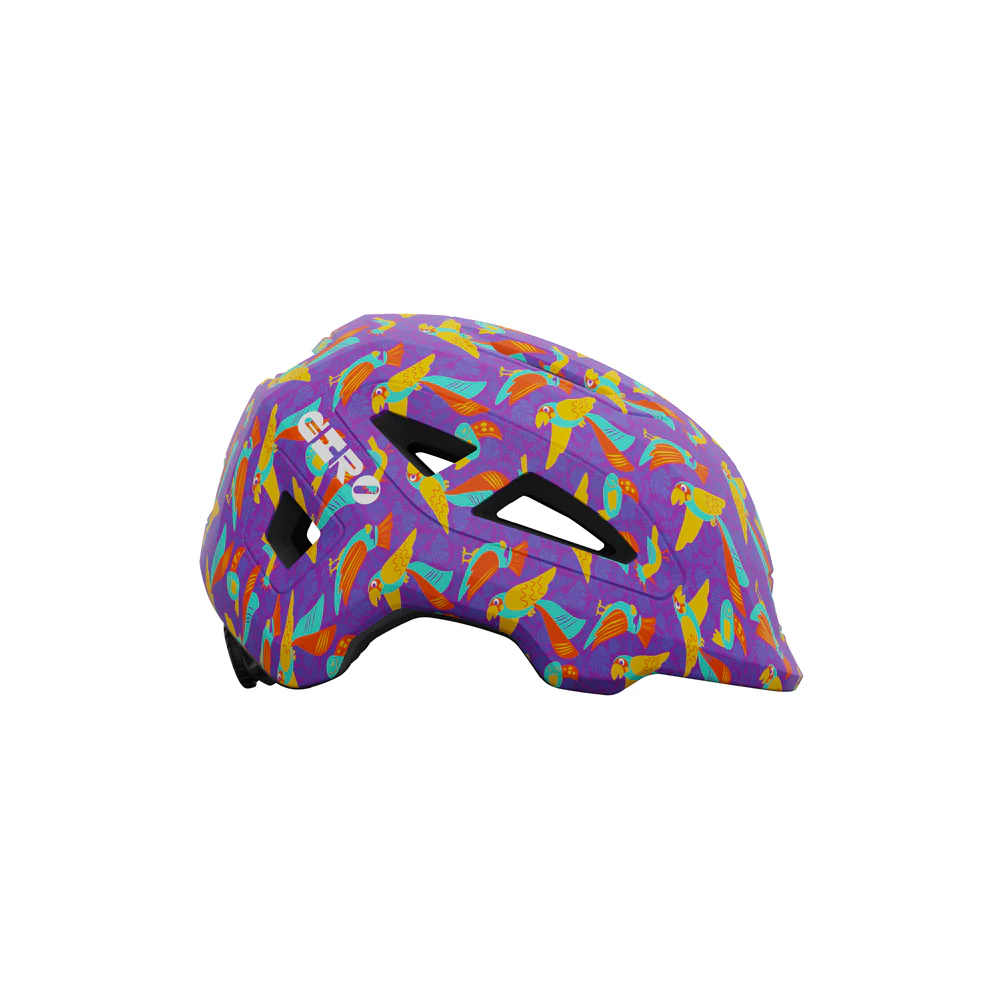 Giro Scamp II Youth Bike Helmet Matte Purple Libre - Image 4
