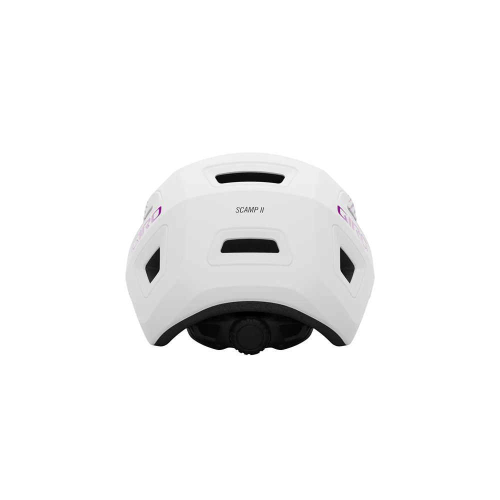 Giro Scamp II Youth Bike Helmet Matte Purple Towers - Image 4