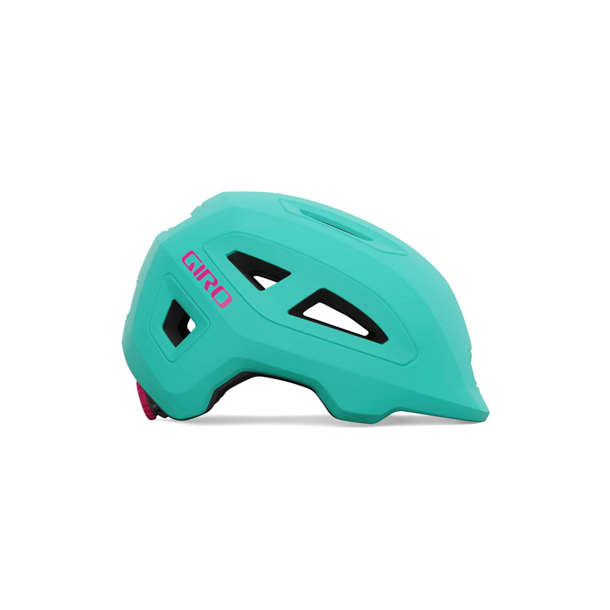 Giro Scamp MIPS II Youth Helmet - Matte Screaming Teal/Bright Pink - Image 3