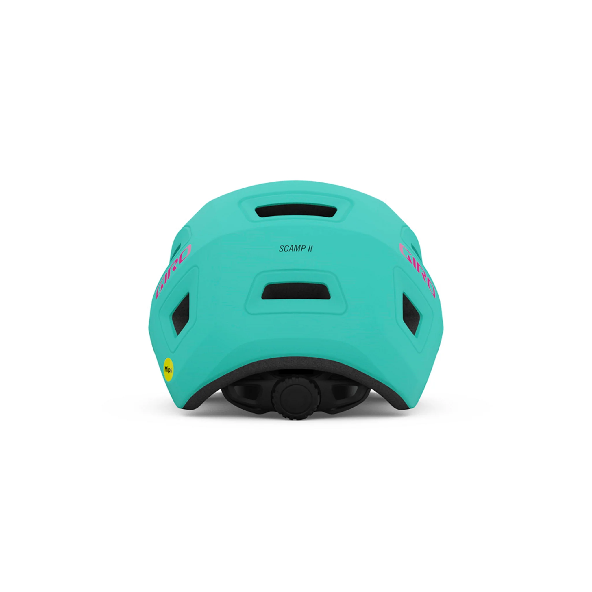 Giro Scamp MIPS II Youth Helmet - Matte Screaming Teal/Bright Pink - Image 4