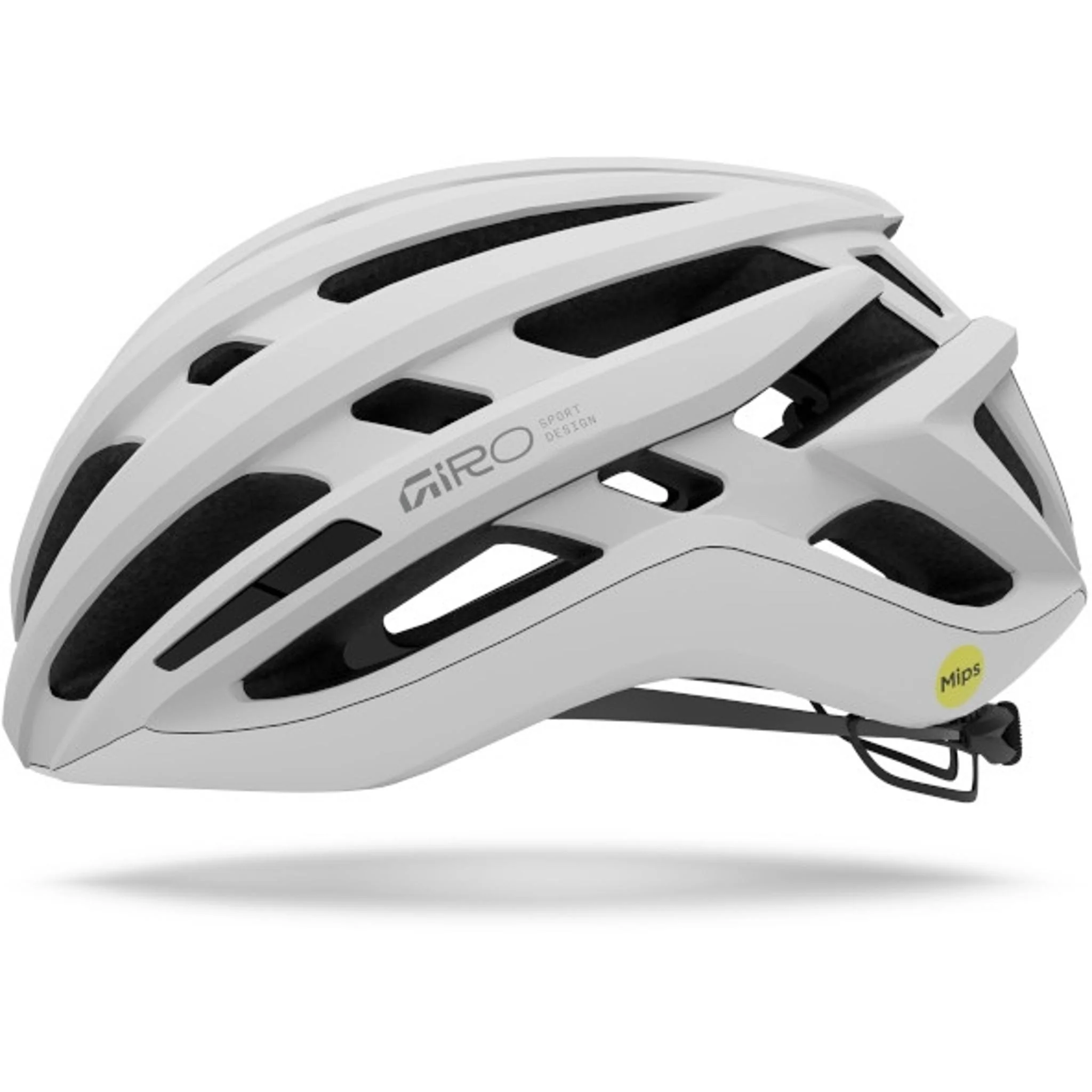 Giro Agilis MIPS Road Helmet Matt White - Image 2