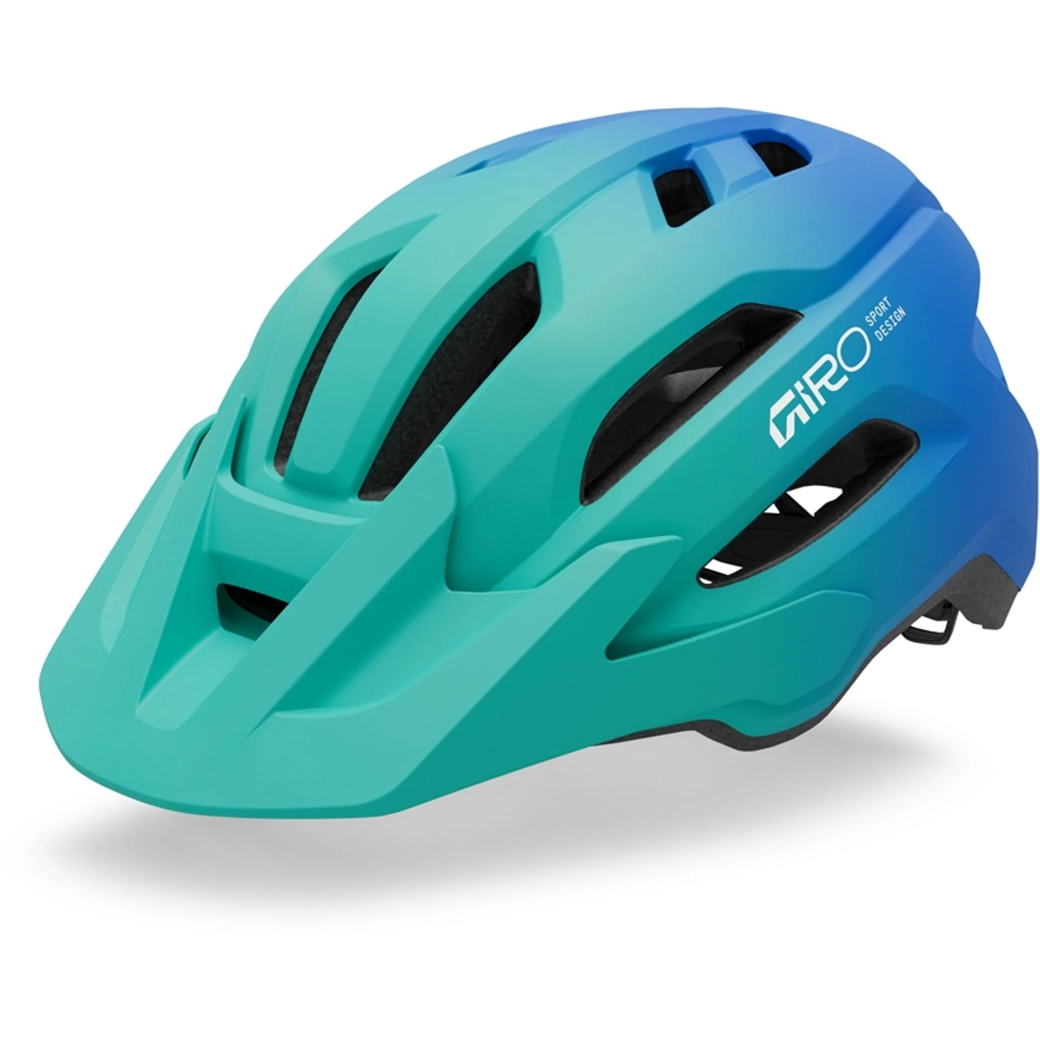 Giro Fixture Youth MIPS II MTB Helmet Matte Aqua Green/Blue Jewel Fade UNI Youth 50-57cm