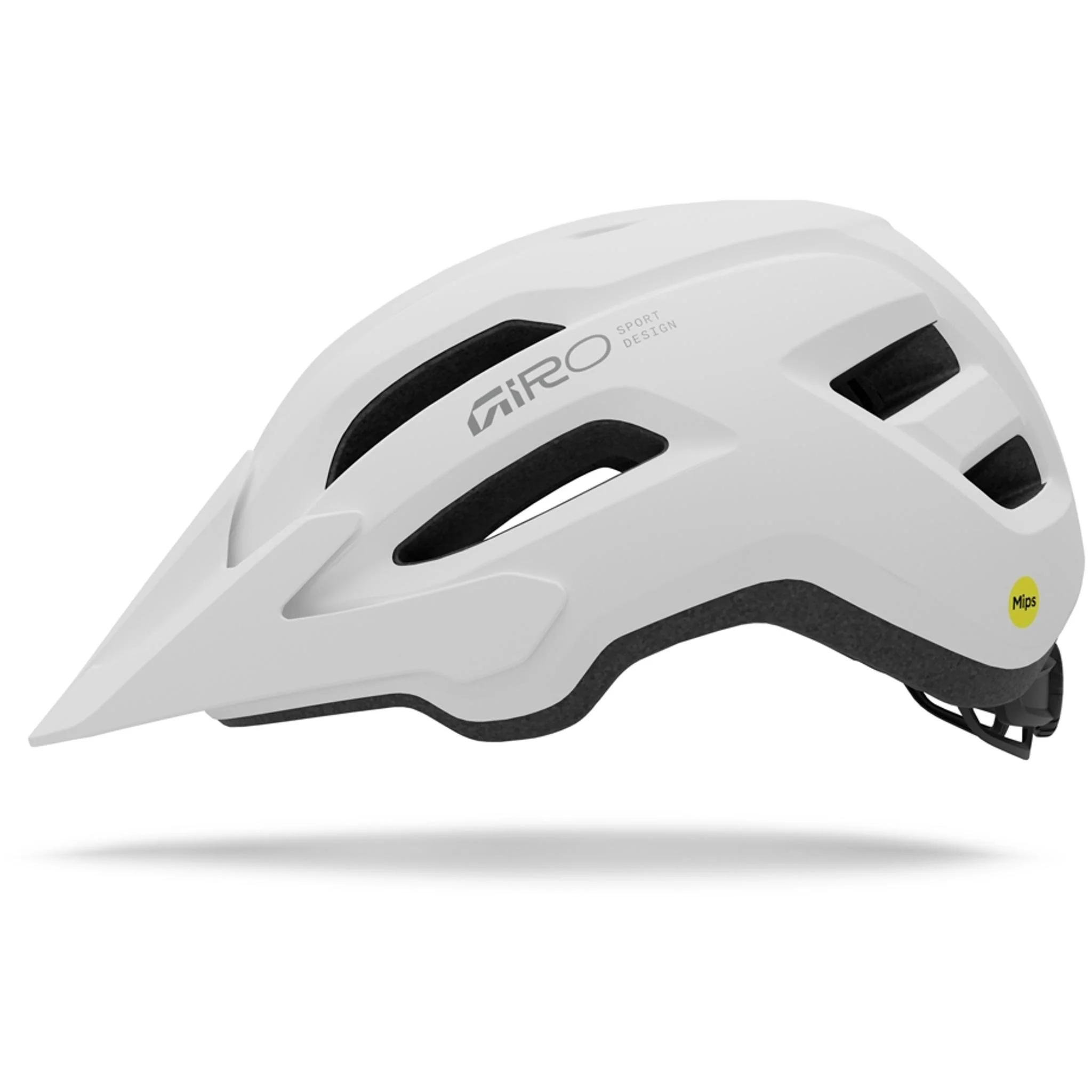 Giro Fixture MIPS II MTB Helmet Matte White/Grey UNI 54-61cm - Image 2