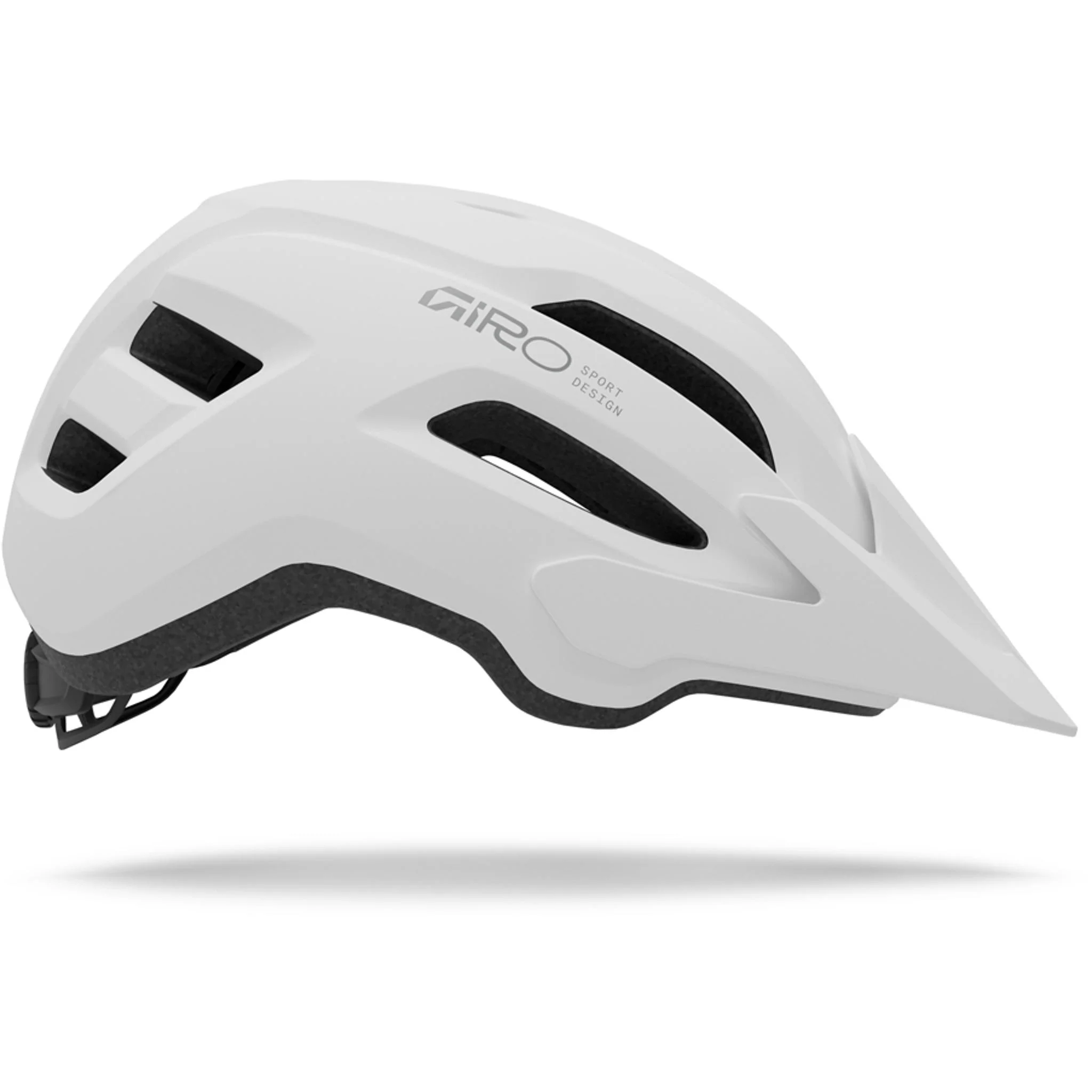 Giro Fixture MIPS II MTB Helmet Matte White/Grey UNI 54-61cm - Image 3