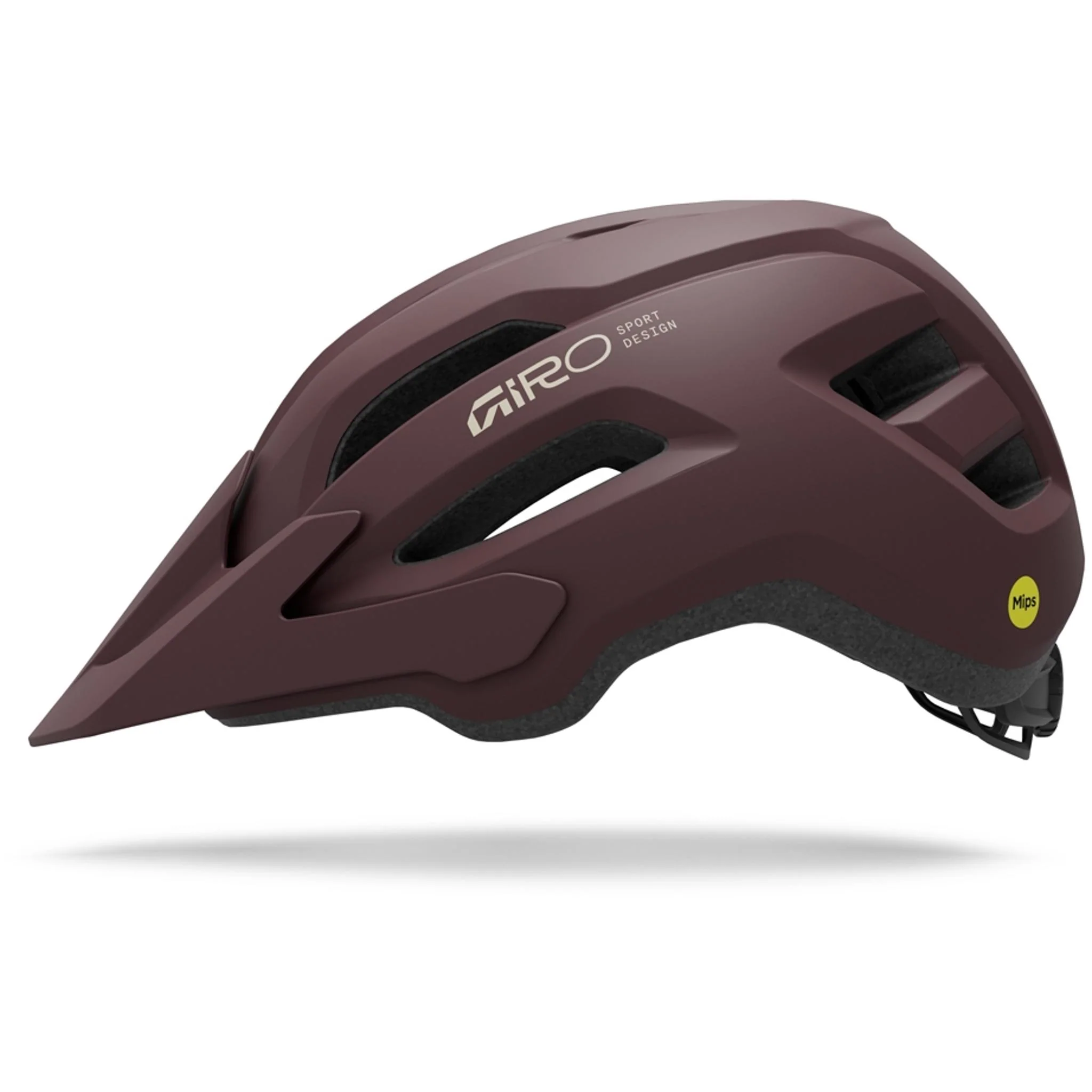 Giro Fixture MIPS II Womens MTB Helmet Matte Dark Maroon UNI 50-57cm - Image 2