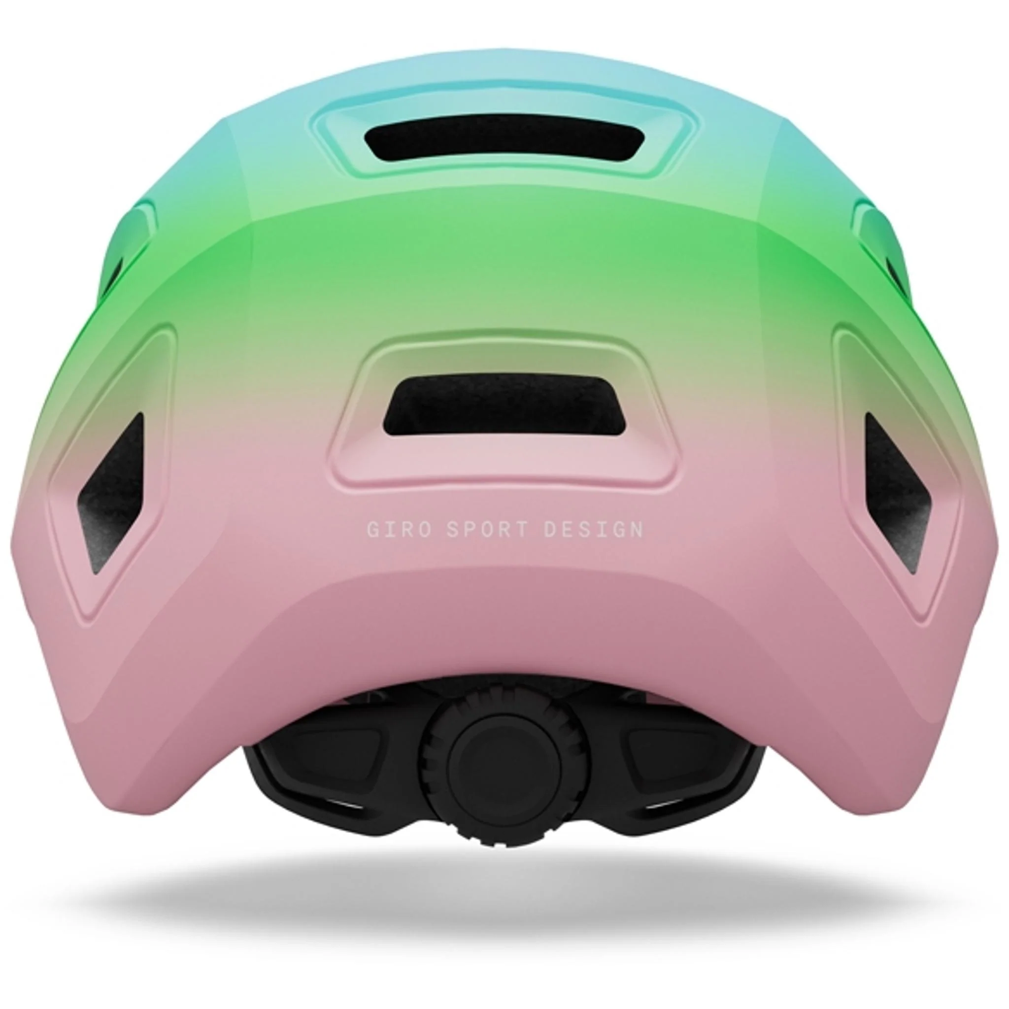 Giro Scamp II Kids Helmet Matte Pink/Green Fade XS 45-49cm - Image 3