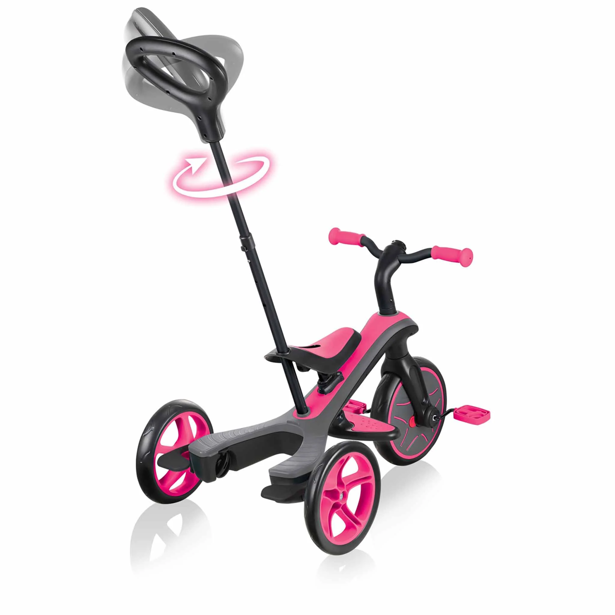 Globber Trike Kids Explorer 4in1 Pink - Image 6