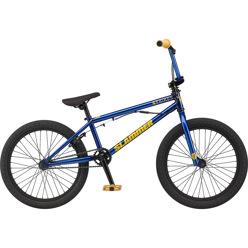 GT Slammer 20 Freestyle BMX Blue/Gold