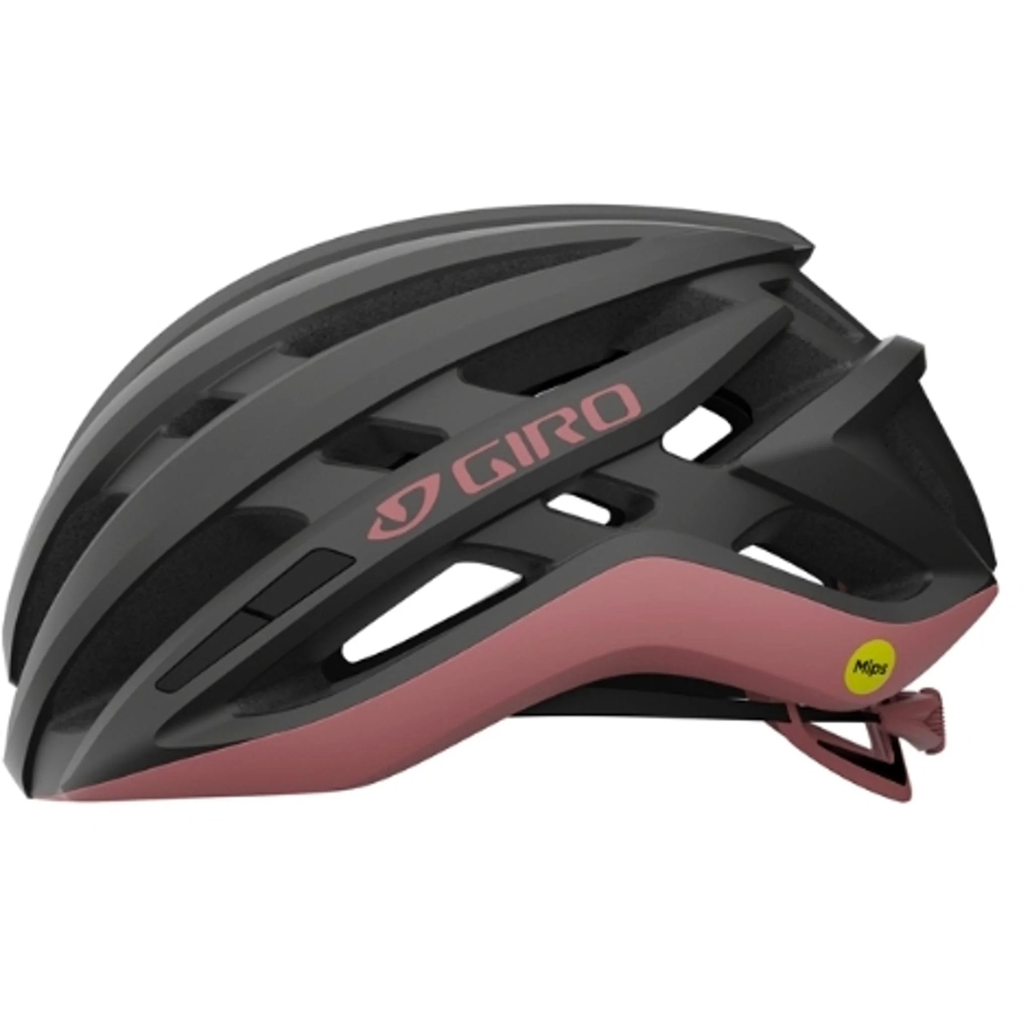 Giro Agilis MIPS Road Helmet Matte Metallic Coal/Dusty Rose - Image 2