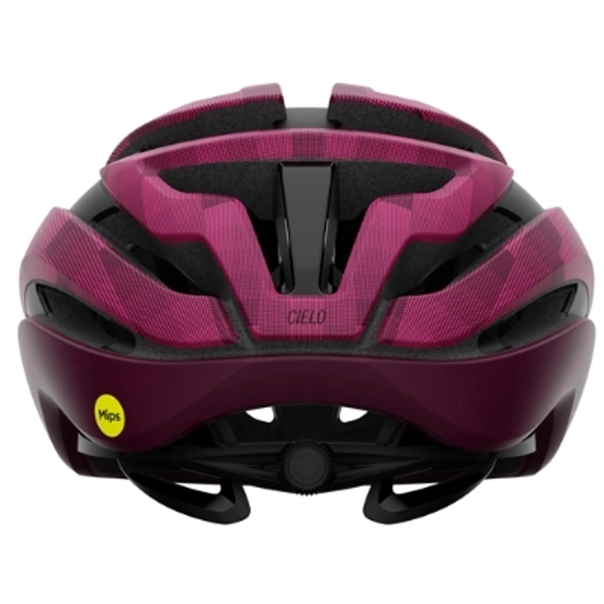 Giro Cielo MIPS Road Helmet Matte Dark Cherry Towers - Image 3