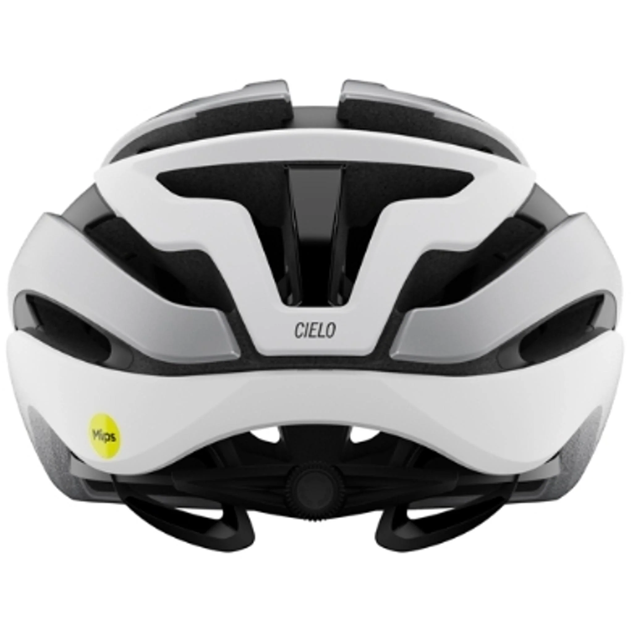 Giro Cielo MIPS Road Helmet Matte White/Silver Fade - Image 3