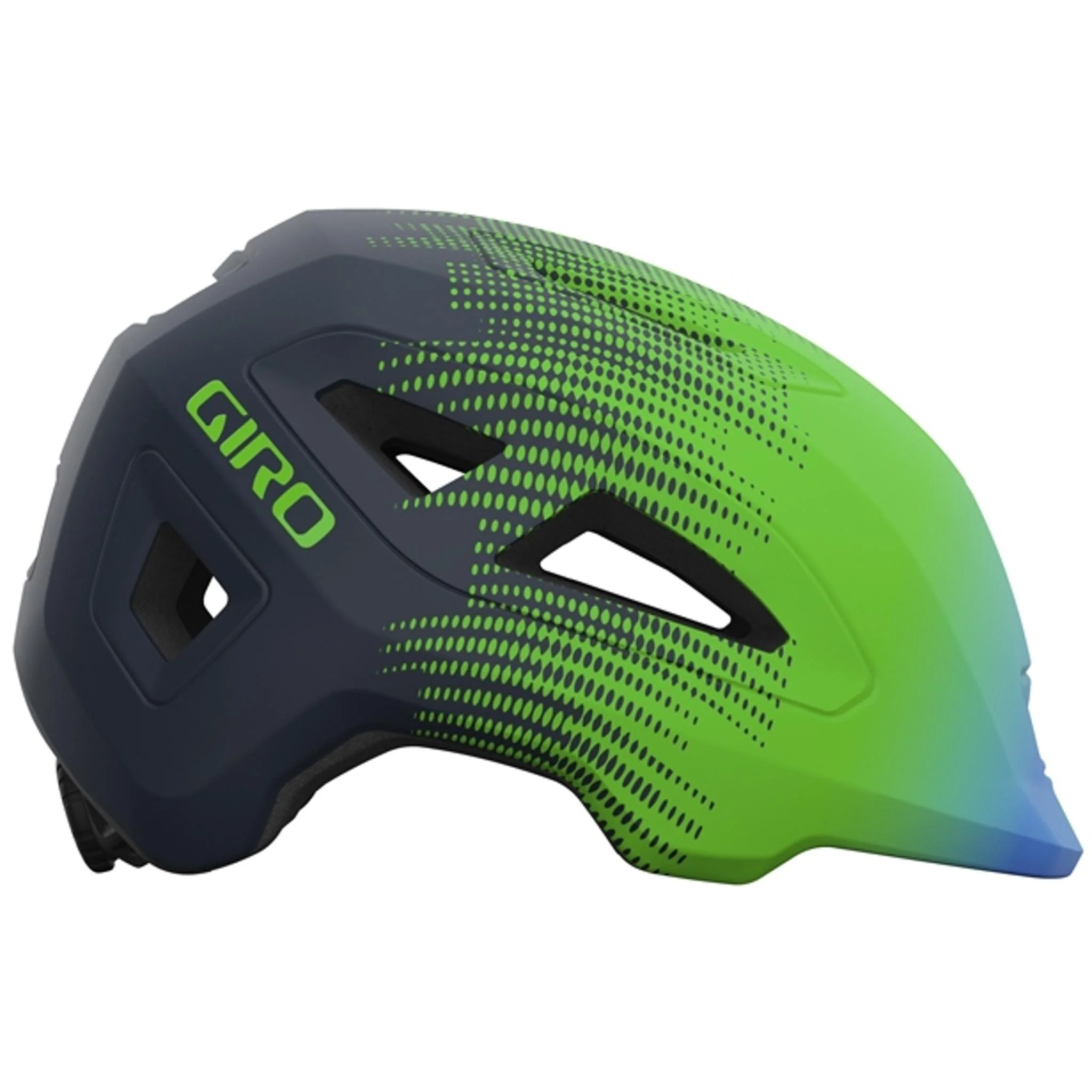Helmet Giro Scamp II Kids Helmet Matte Blue/Green Towers - Image 3