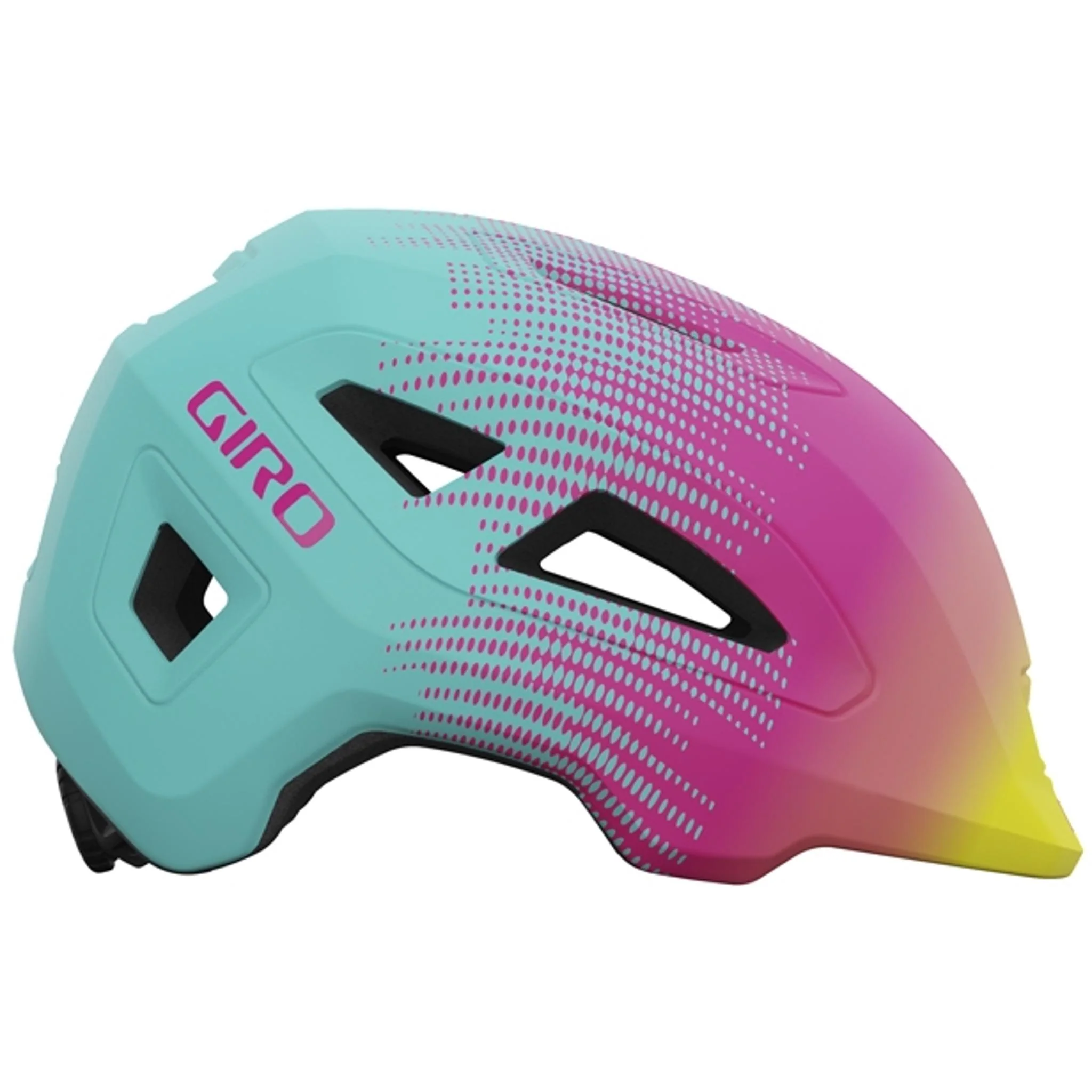 Helmet Giro Scamp II Kids Helmet Matte Teal/Pink Towers - Image 3
