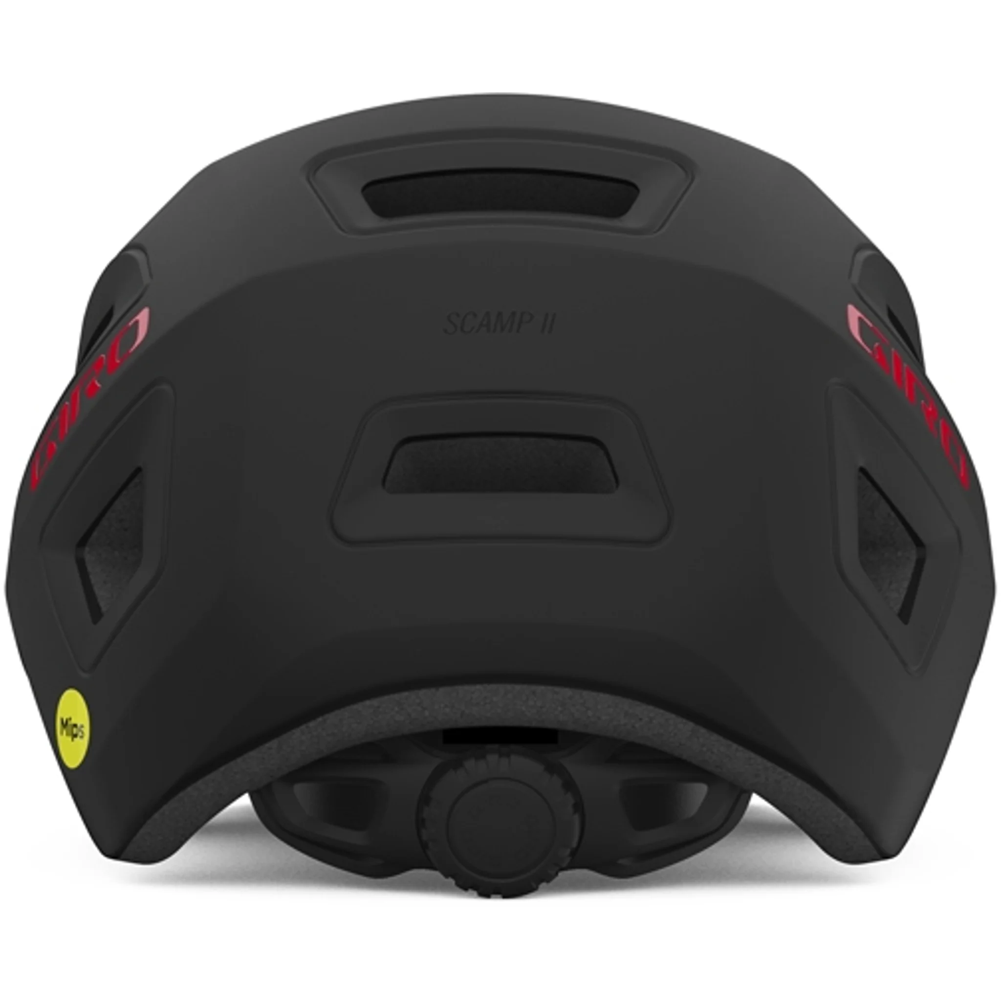 Giro Scamp II MIPS Kids Helmet Matte Black/Red - Image 4