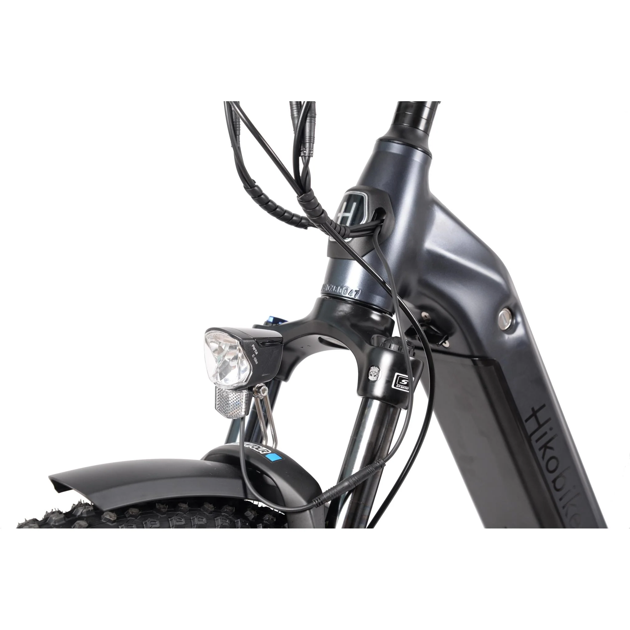 Hiko Patrol 27.5" Electric Hybrid Bike 720Wh Gunmetal Grey - Image 10