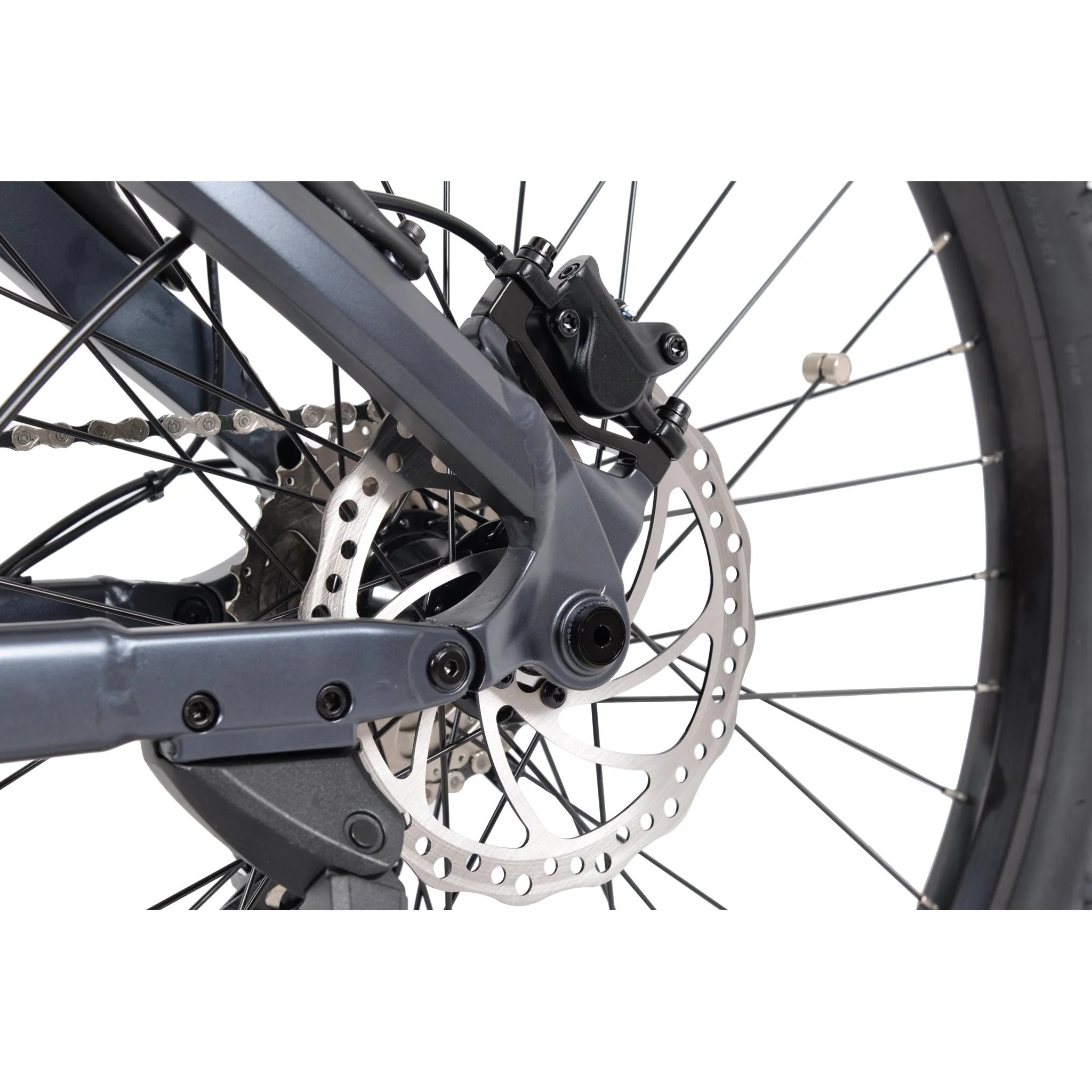 Hiko Patrol 27.5" Electric Hybrid Bike 720Wh Gunmetal Grey - Image 6
