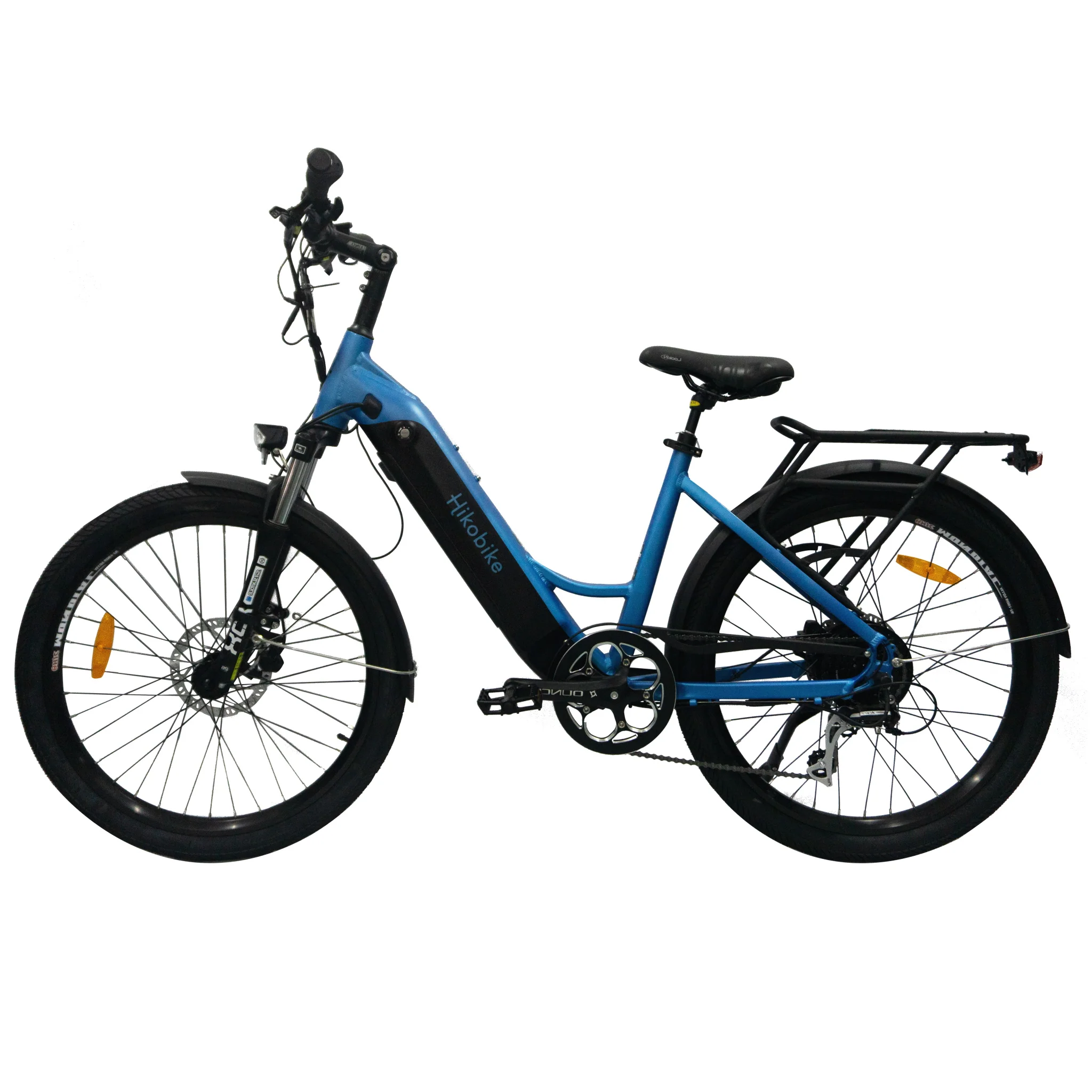 Hiko Scout Electric Bike 500Wh Battery Blue - Image 2