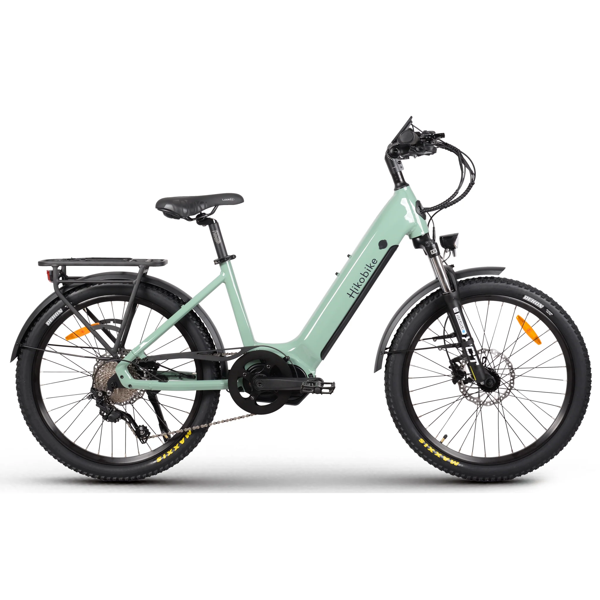 Hiko Swift 24" Electric Hybrid Bike Sage