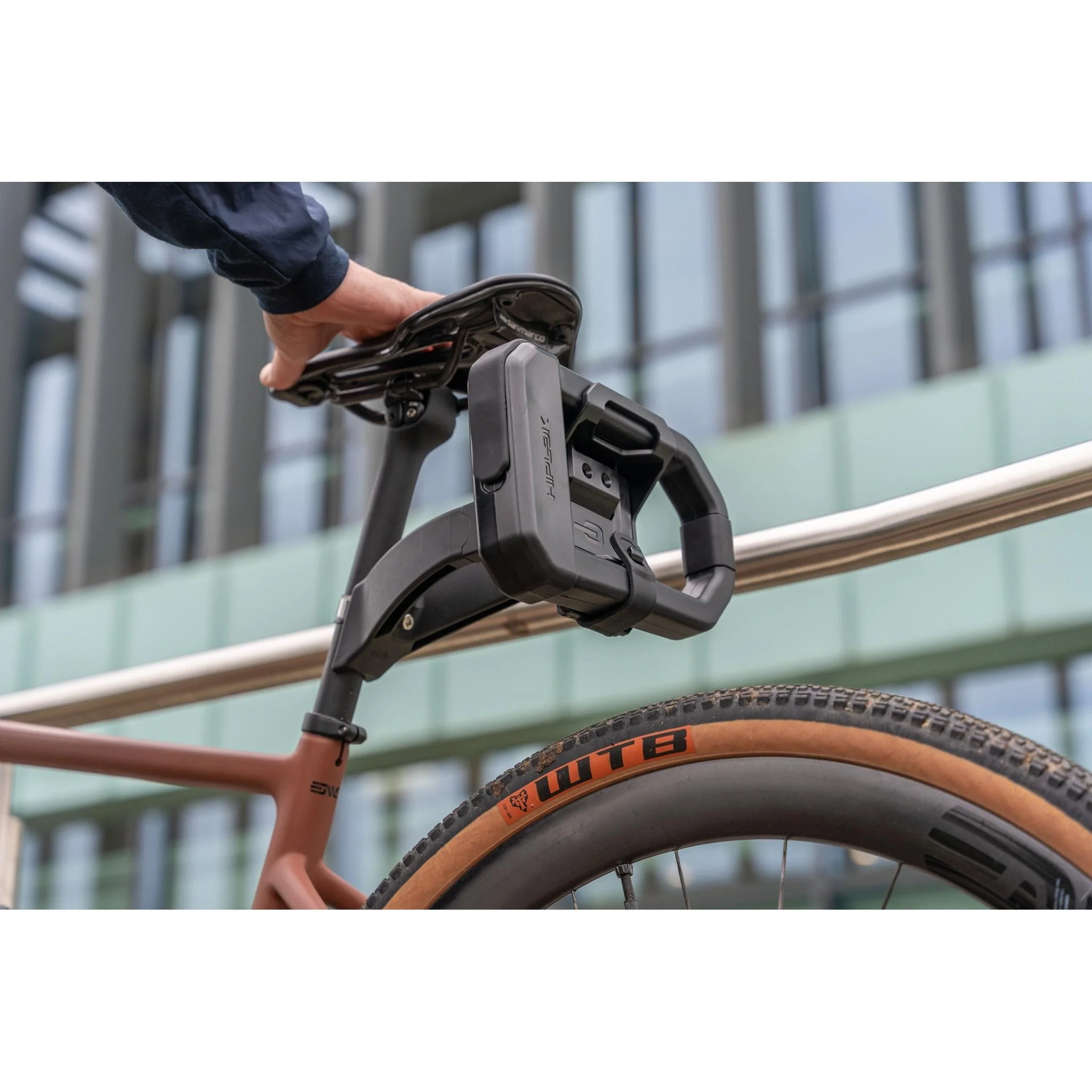 Hiplok BR1000 Bracket (Suits 1000 Series Locks) Black - Image 5