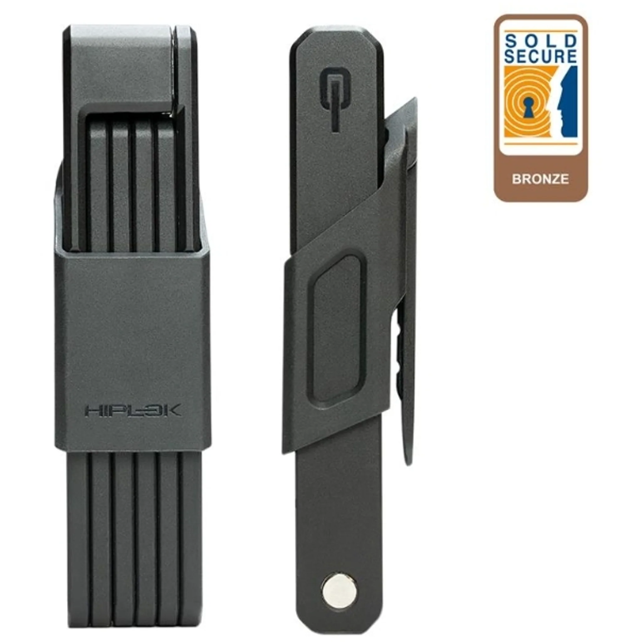 Hiplok Switch Folding Lock 85cm All Black - Image 2