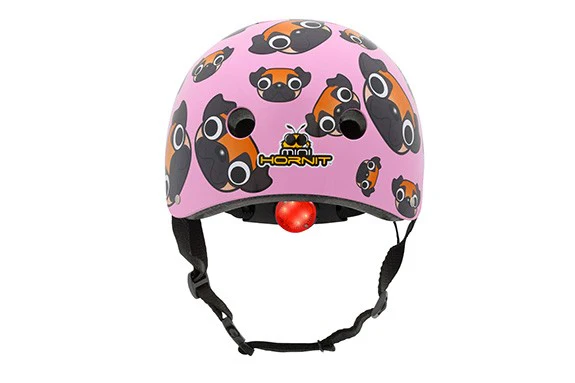 Mini Hornit LIDs Kids Helmet Pug Puppies - Image 4