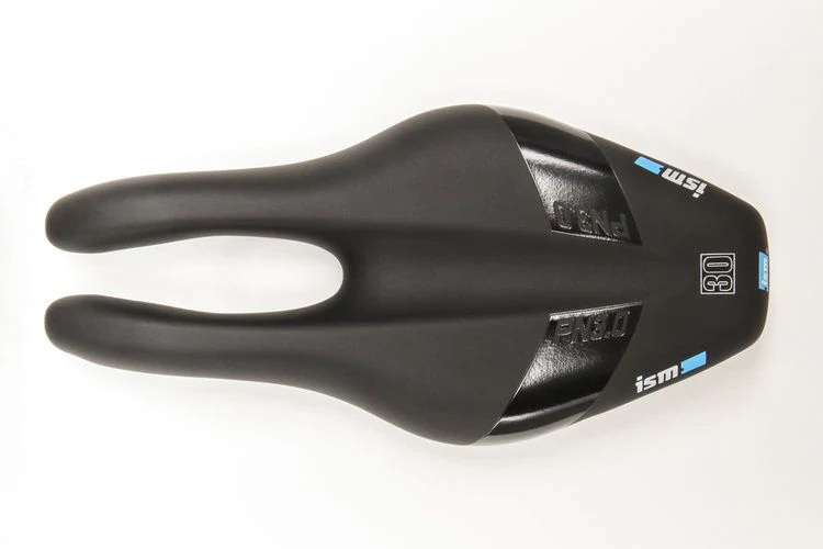 ISM Saddle PN 3.0 Black L-255 / W-120 Stainless Steel Alloy Rails - Image 2
