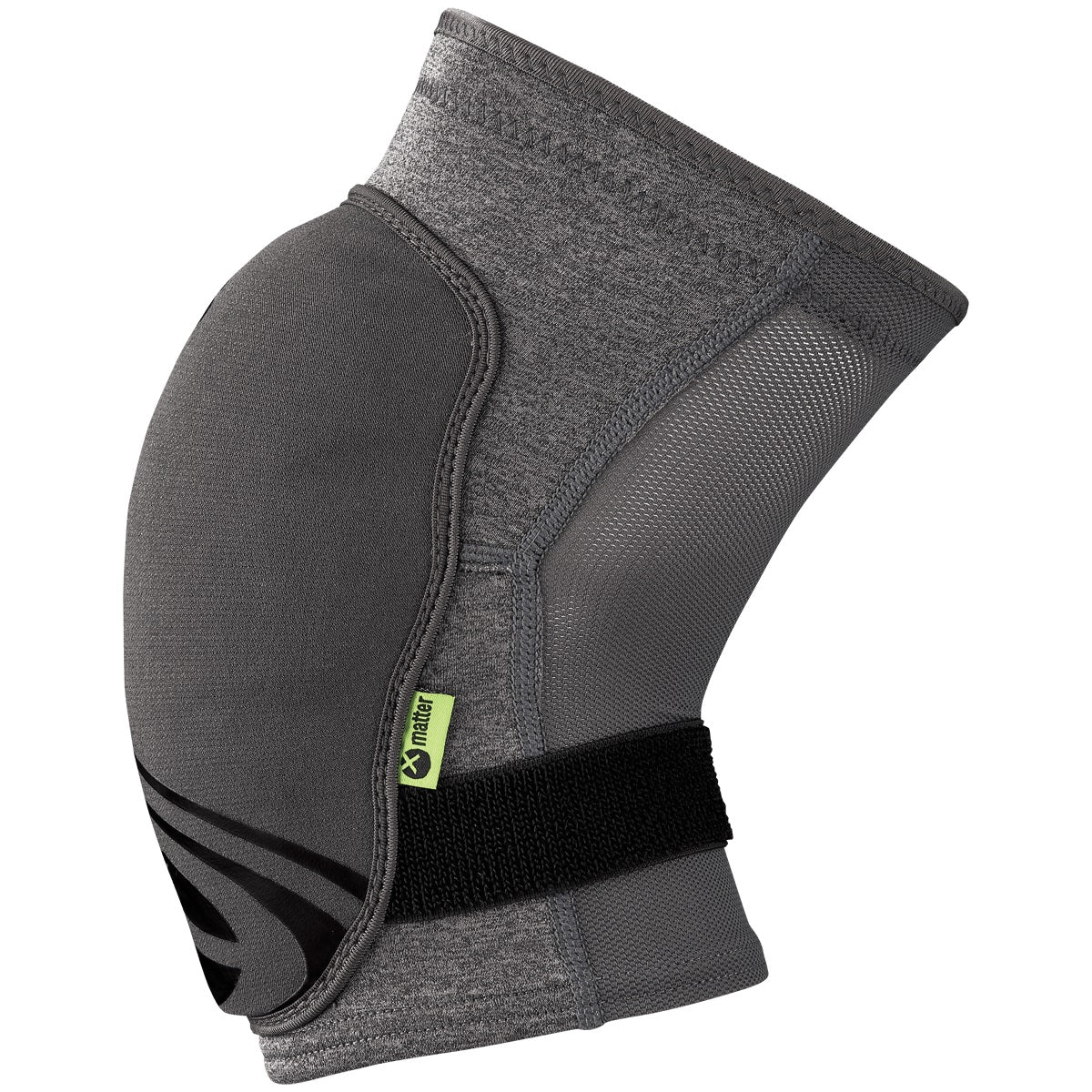 iXS Flow ZIP Knee Pad Grey - Image 3