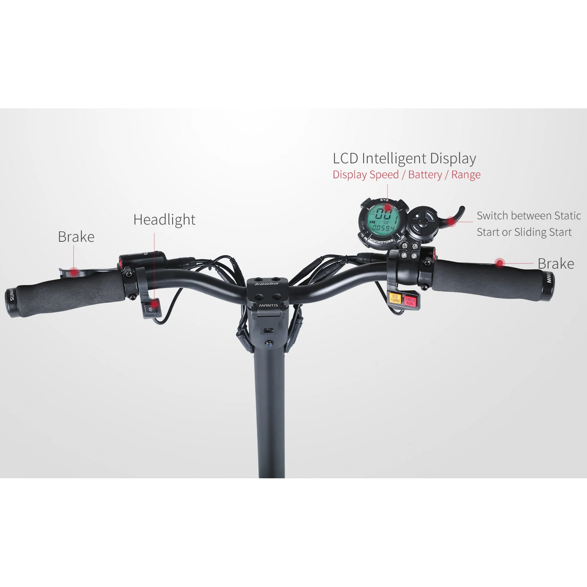 Kaabo Mantis 10 Plus V2 Base Electric Scooter - Image 5