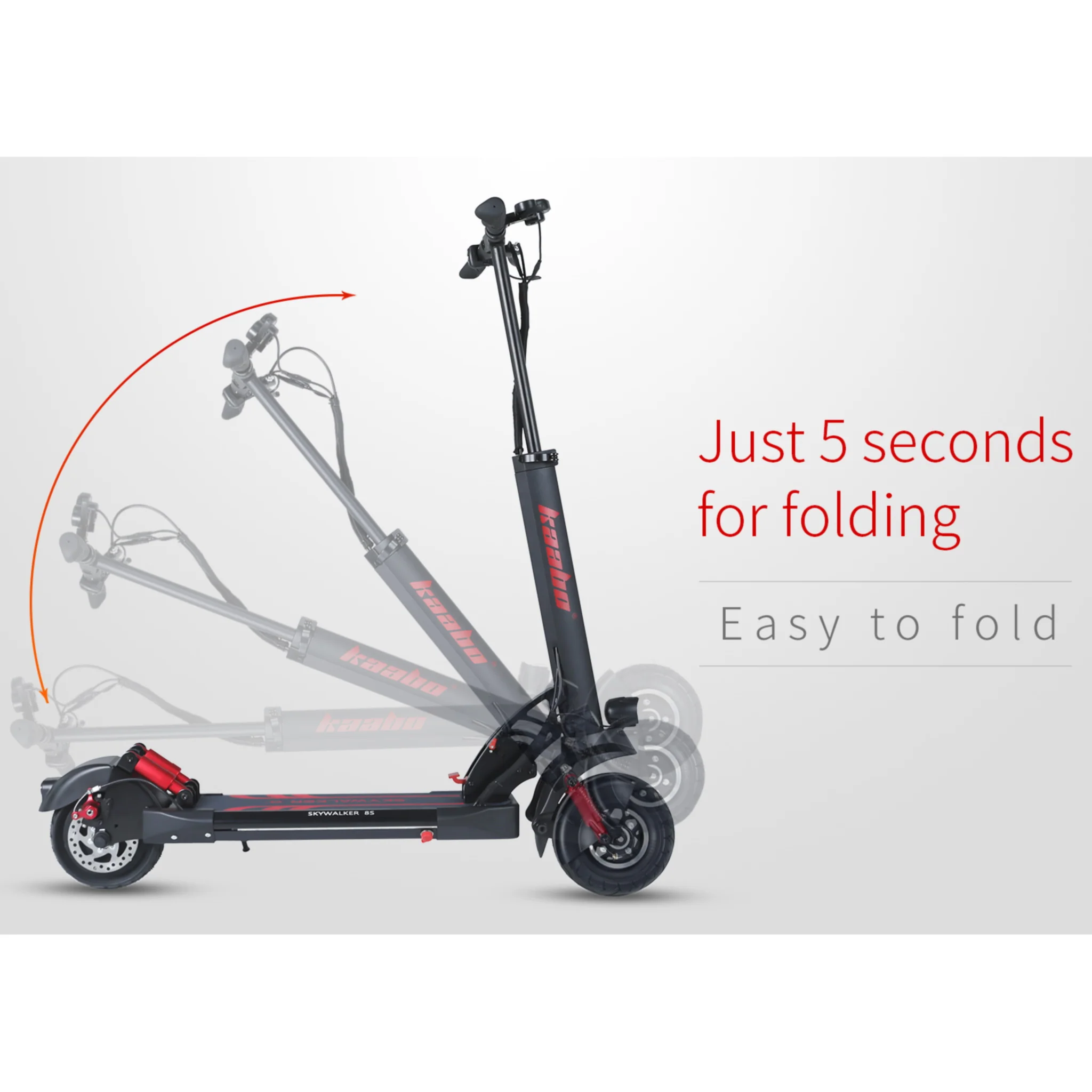 Kaabo Skywalker 8S Electric Scooter - Image 3