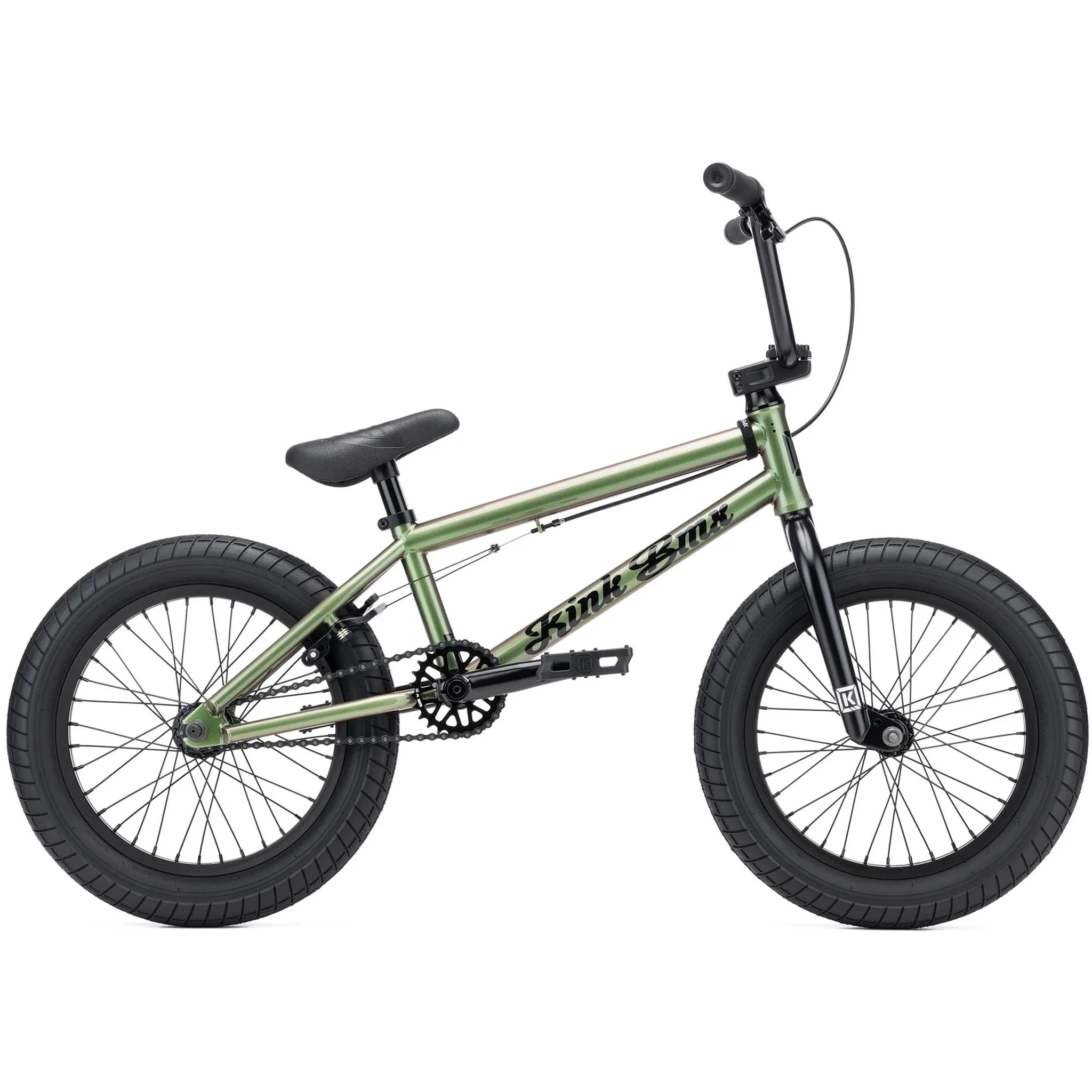 Kink Carve 16" BMX Bike Patina Green