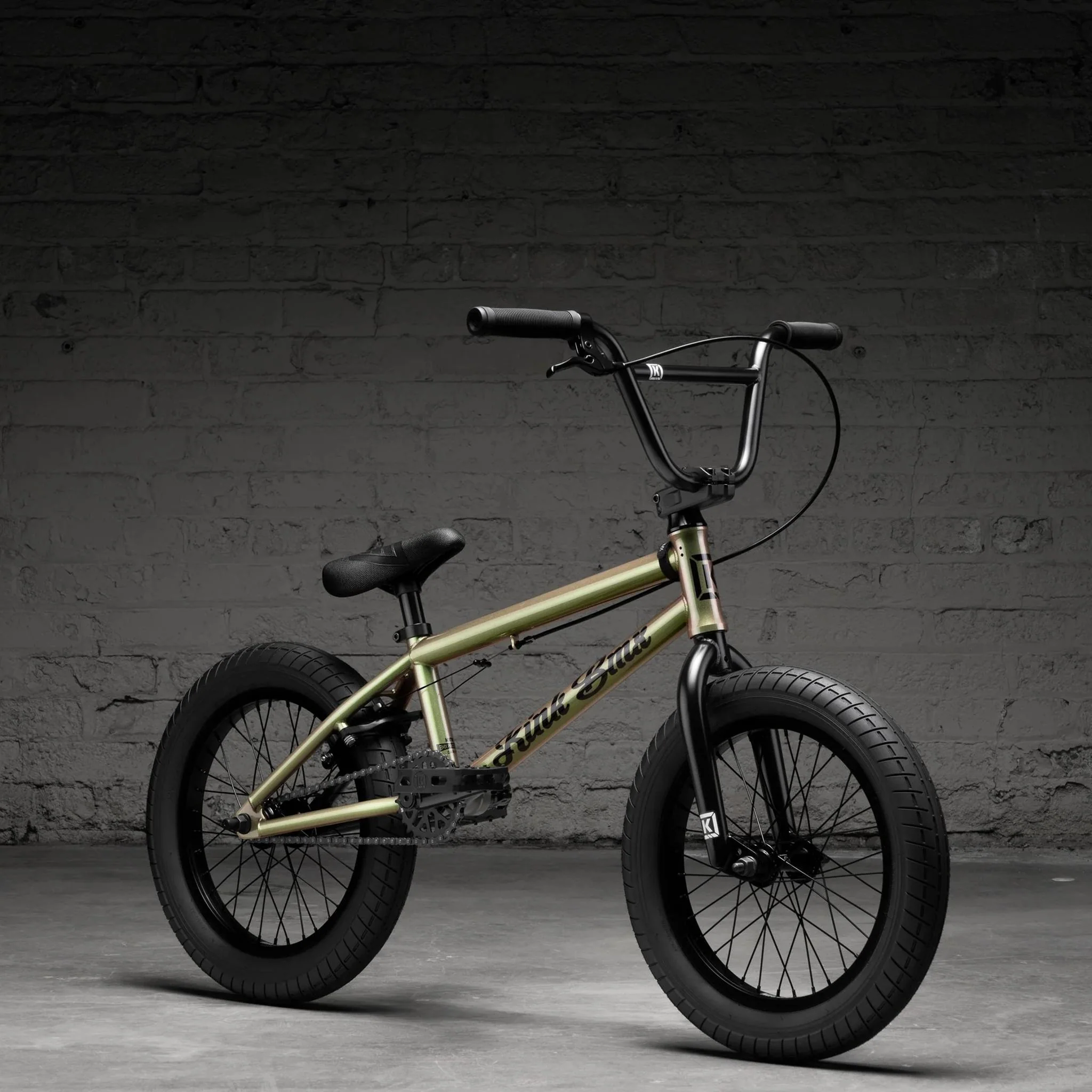 Kink Carve 16" BMX Bike Patina Green - Image 2