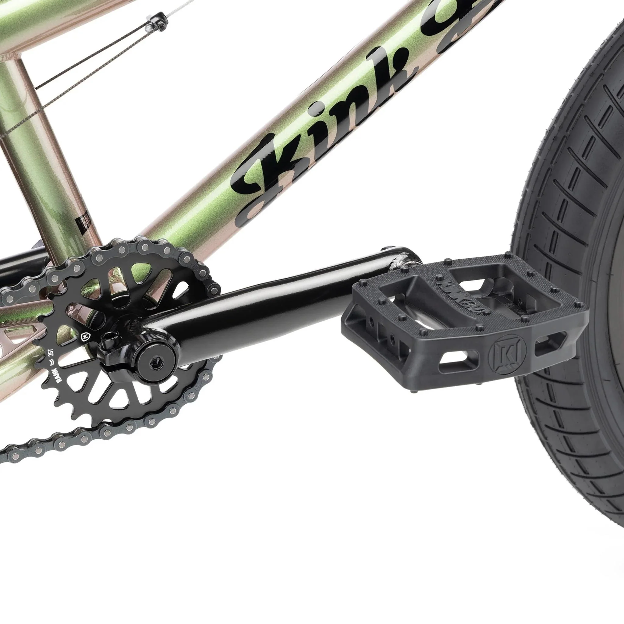 Kink Carve 16" BMX Bike Patina Green - Image 3