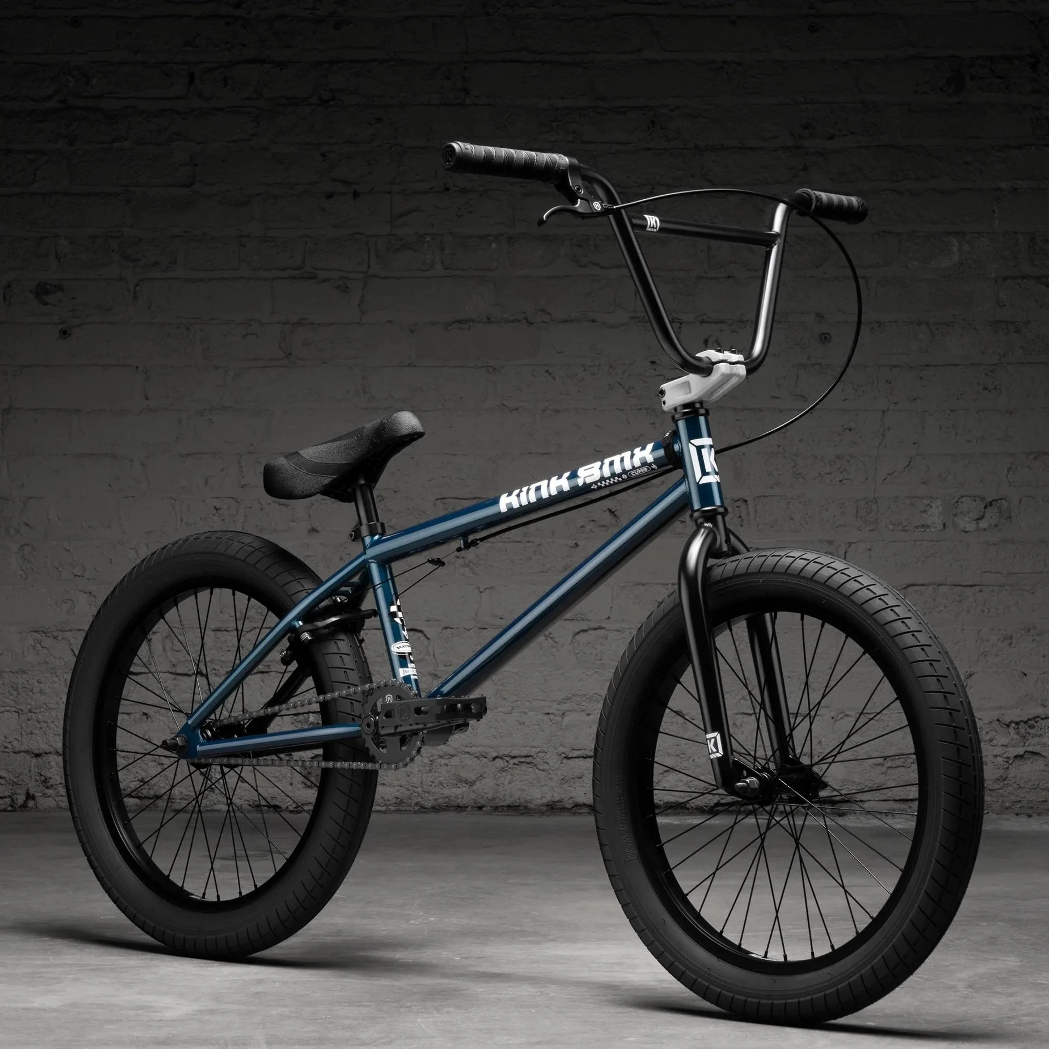 Kink Curb 20" BMX Bike Midnight Teal - Image 2