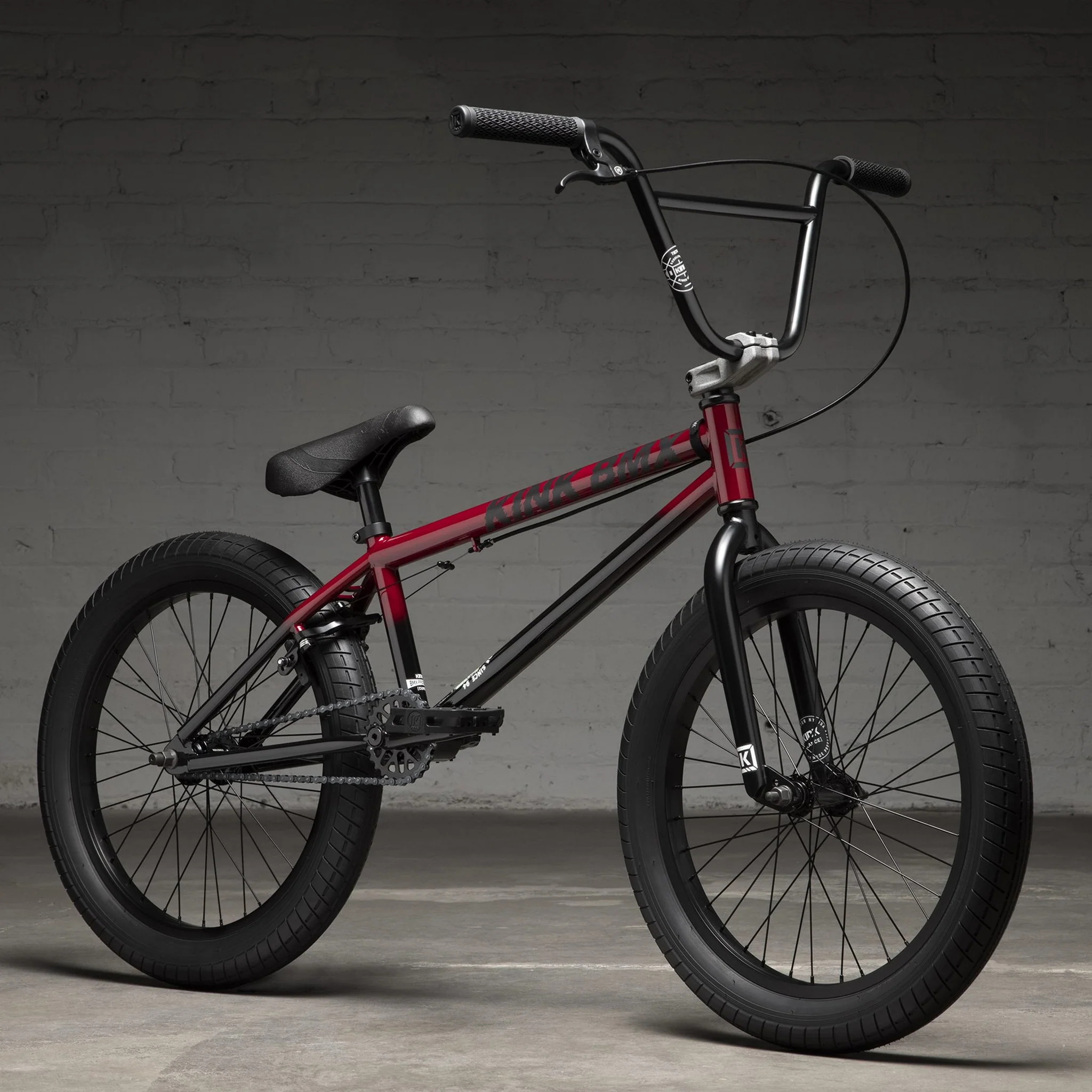 Kink Curb BMX Bike Gloss Blood Orange - Image 2