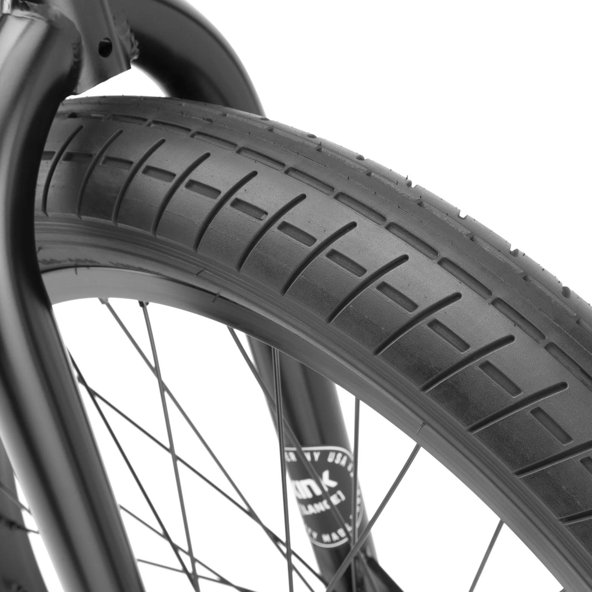 Kink Curb BMX Bike Matte Blood Blue - Image 5
