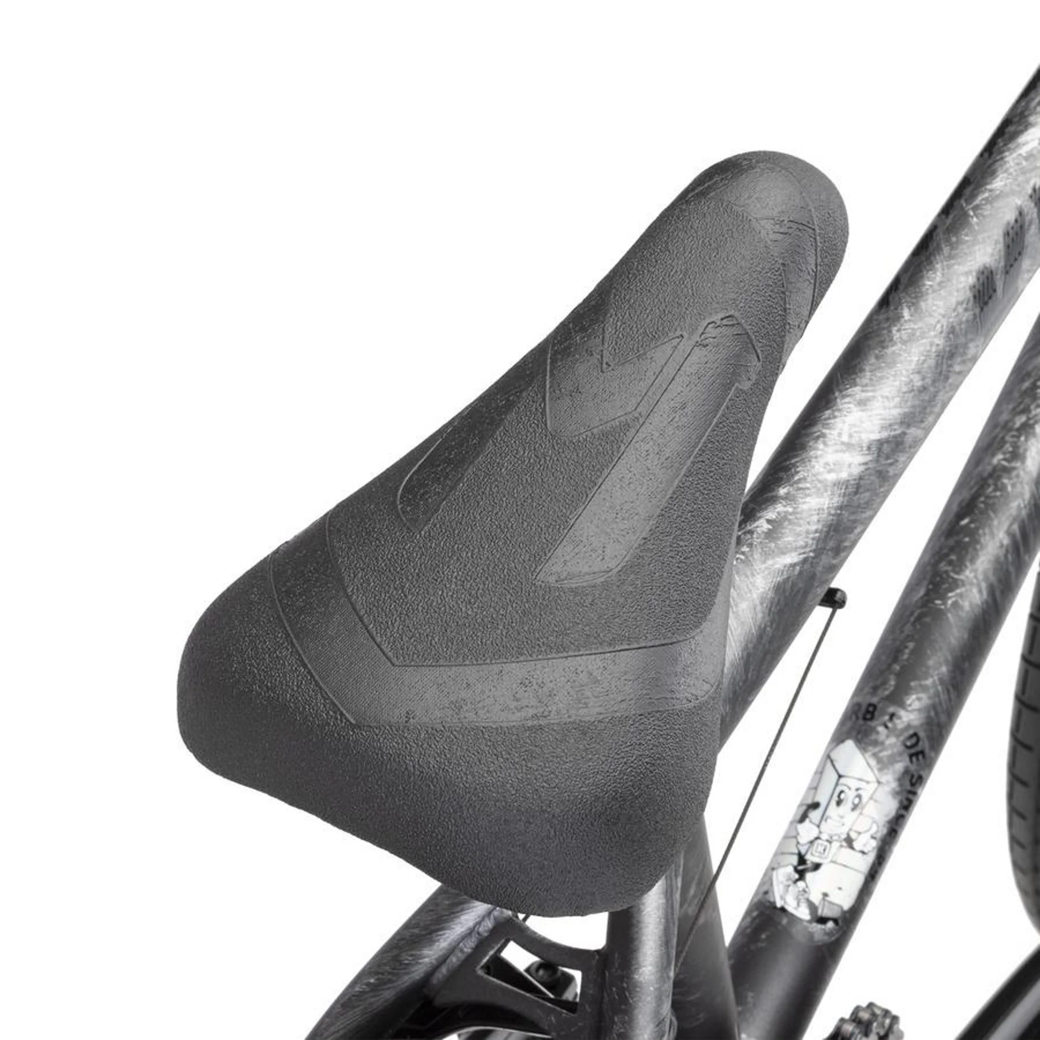 Kink Curb BMX Bike Matte Brushed Silver - Image 7