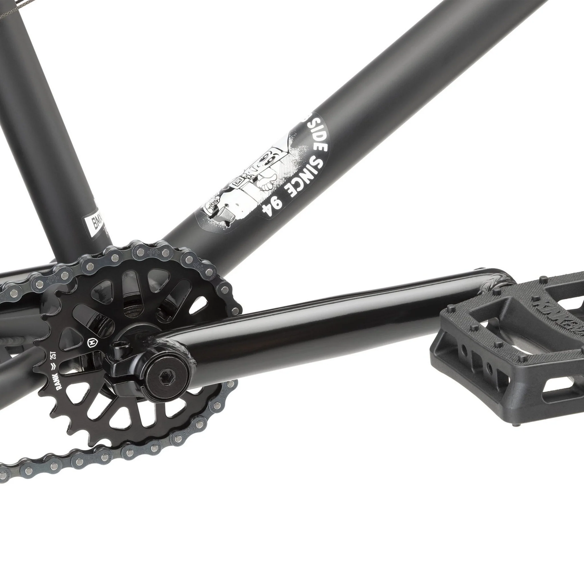 Kink Curb BMX Bike Matte Midnight Black - Image 6