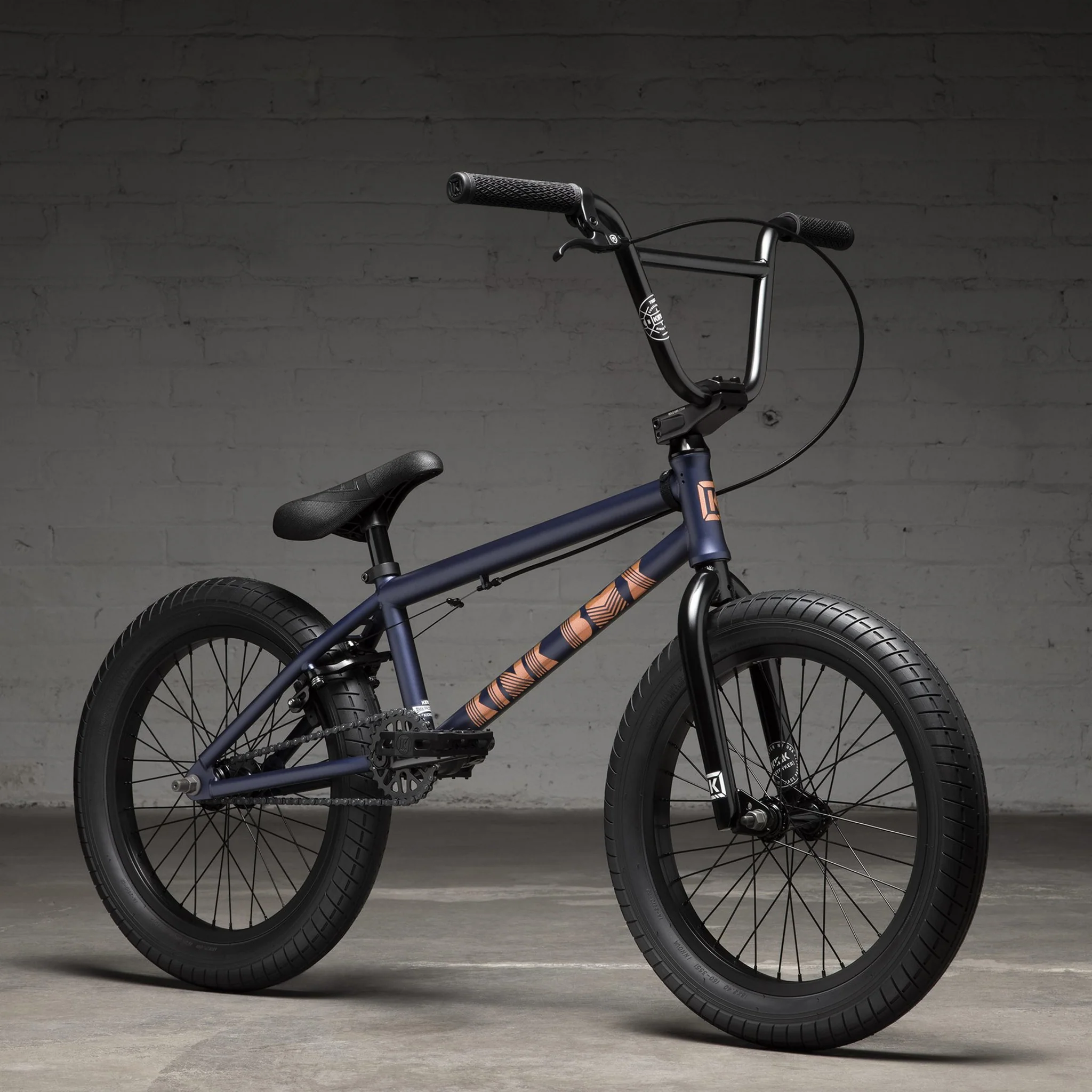 Kink Kicker 18" Kid's BMX Bike Matte Midnight Blue - Image 2