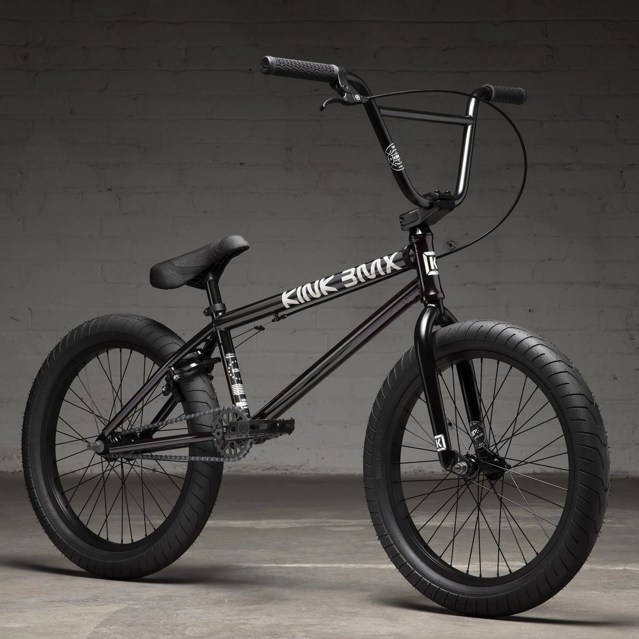 Kink Launch BMX Bike Gloss Iridescent Black - Image 2