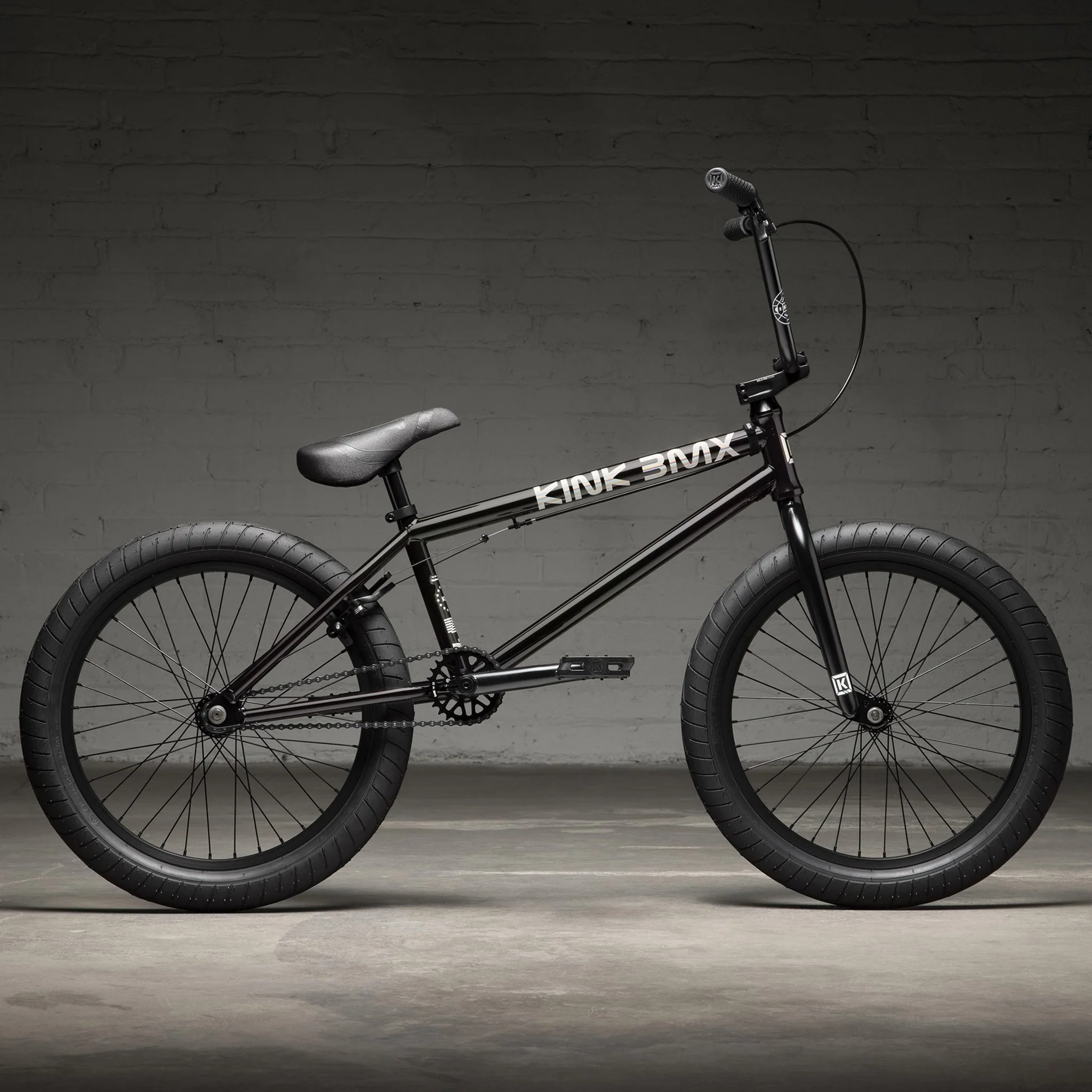 Kink Launch BMX Bike Gloss Iridescent Black - Image 3