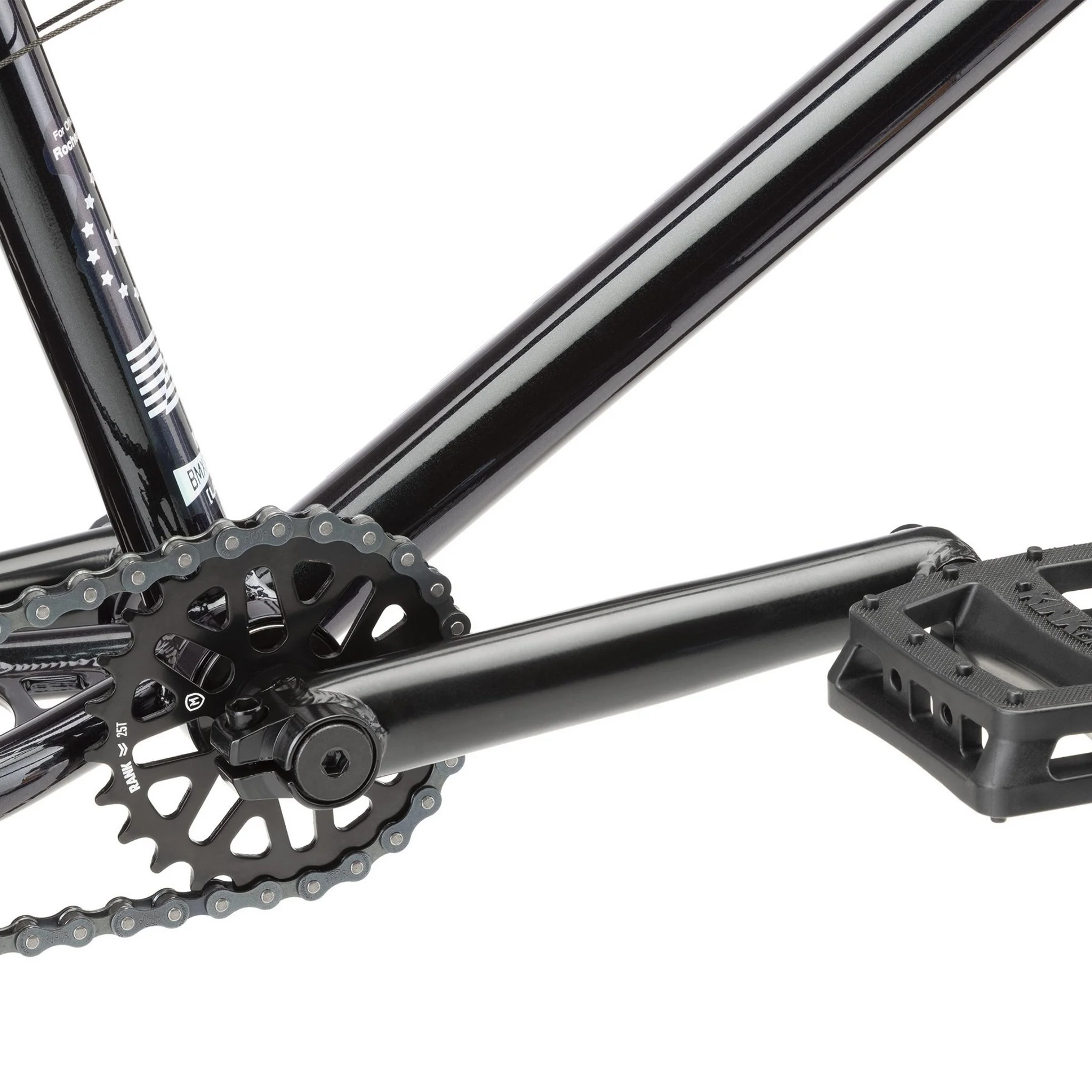 Kink Launch BMX Bike Gloss Iridescent Black - Image 6