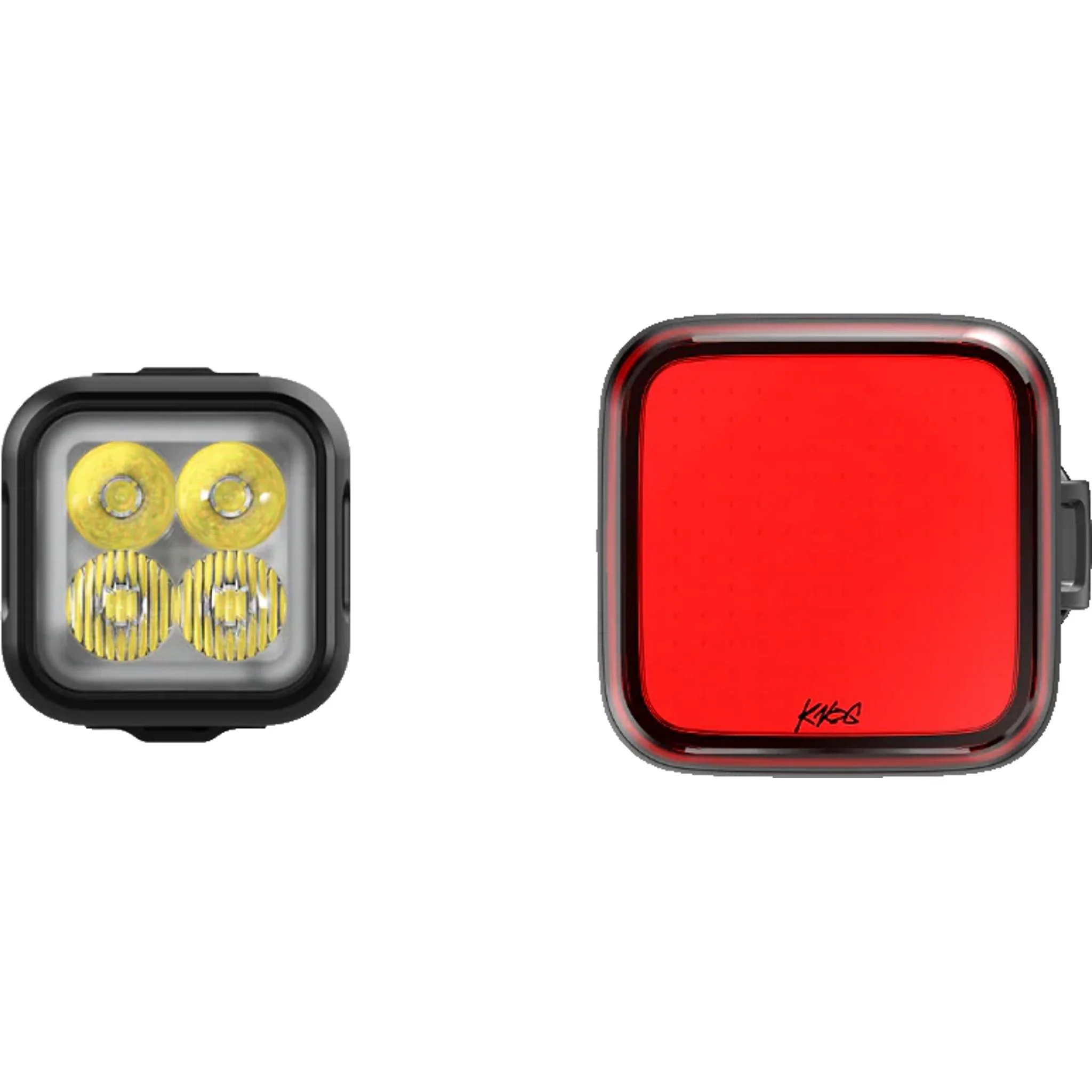 Knog Blinder/Blinder Square 1000/100 Lumens USB Light Set - Image 2