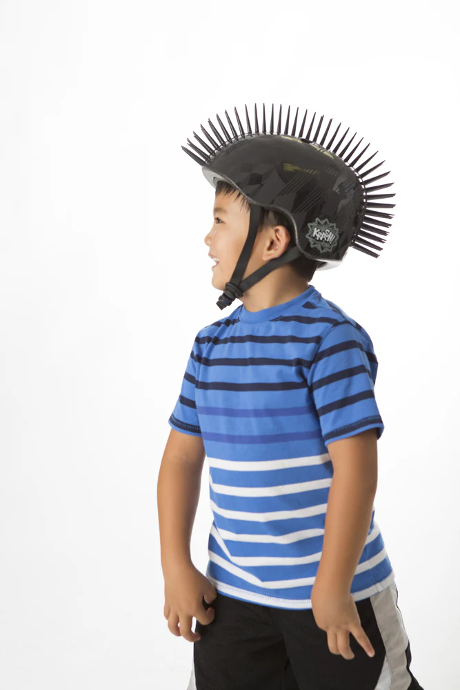 Krash Cube Hurt Hawk Youth Helmet Black - Image 5