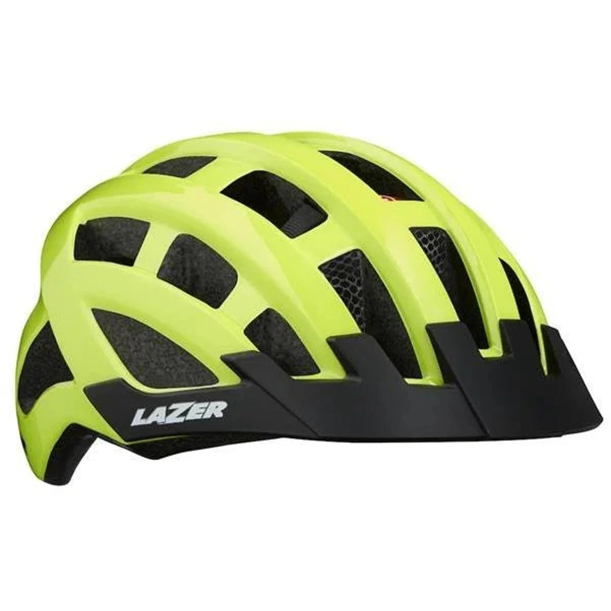 Lazer Compact Helmet Flash Yellow UNI 54-61cm - Image 2