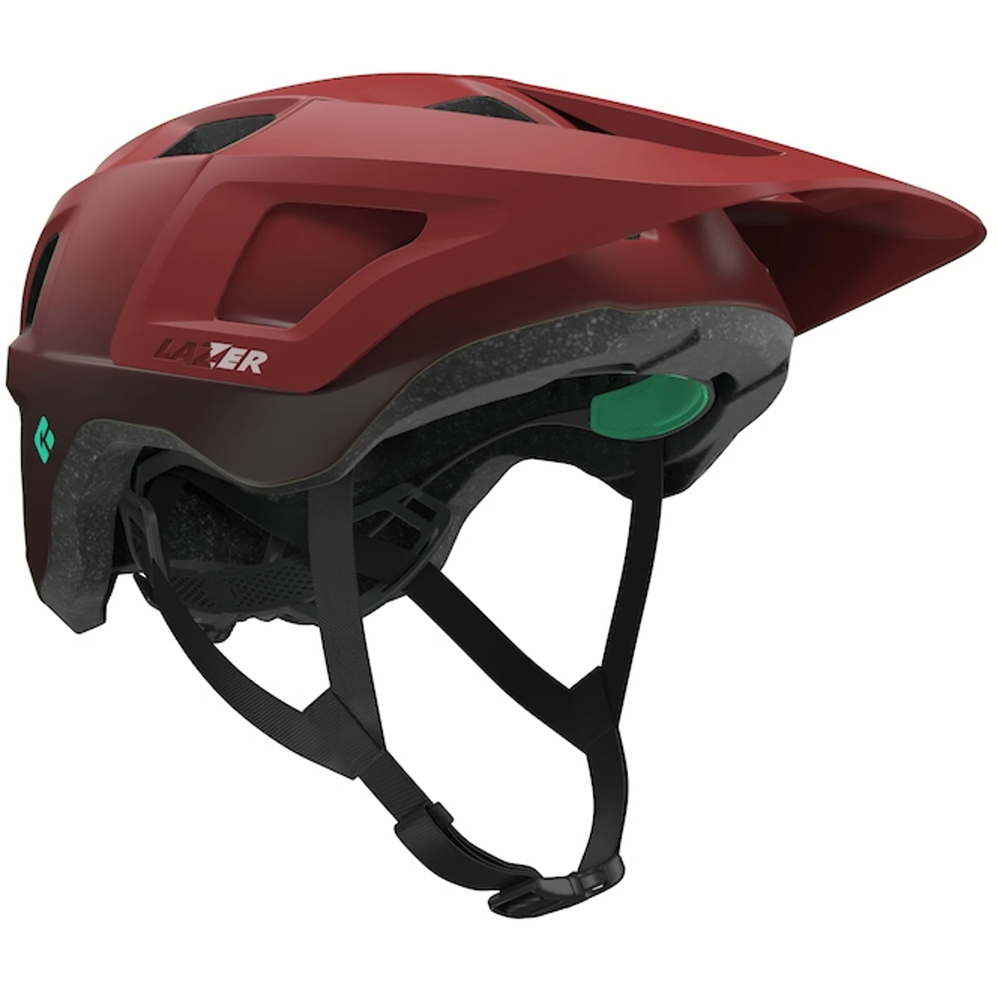 Lazer Finch Kineticore Youth/Adult XS MTB Helmet Maroon/Black