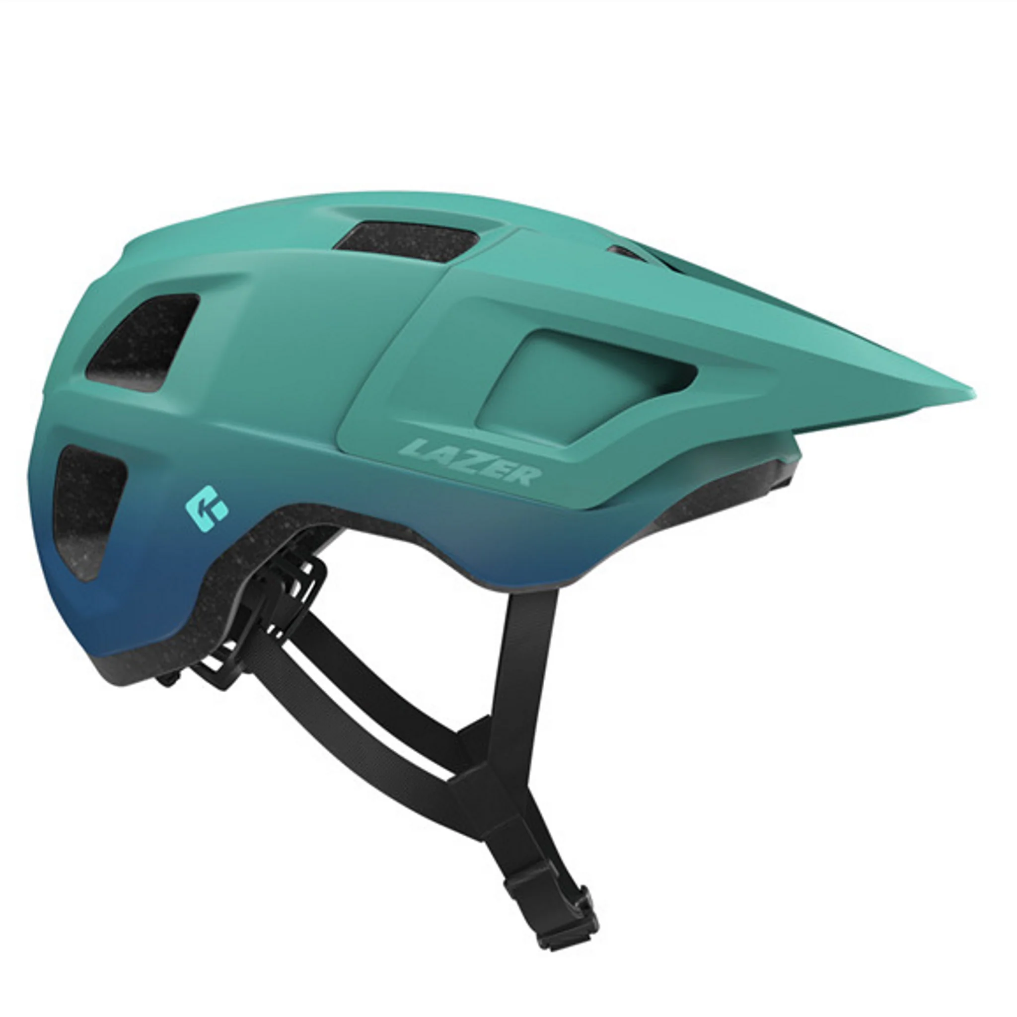 Lazer Finch Kineticore Youth/Adult XS MTB Helmet Matte Teal - Image 2