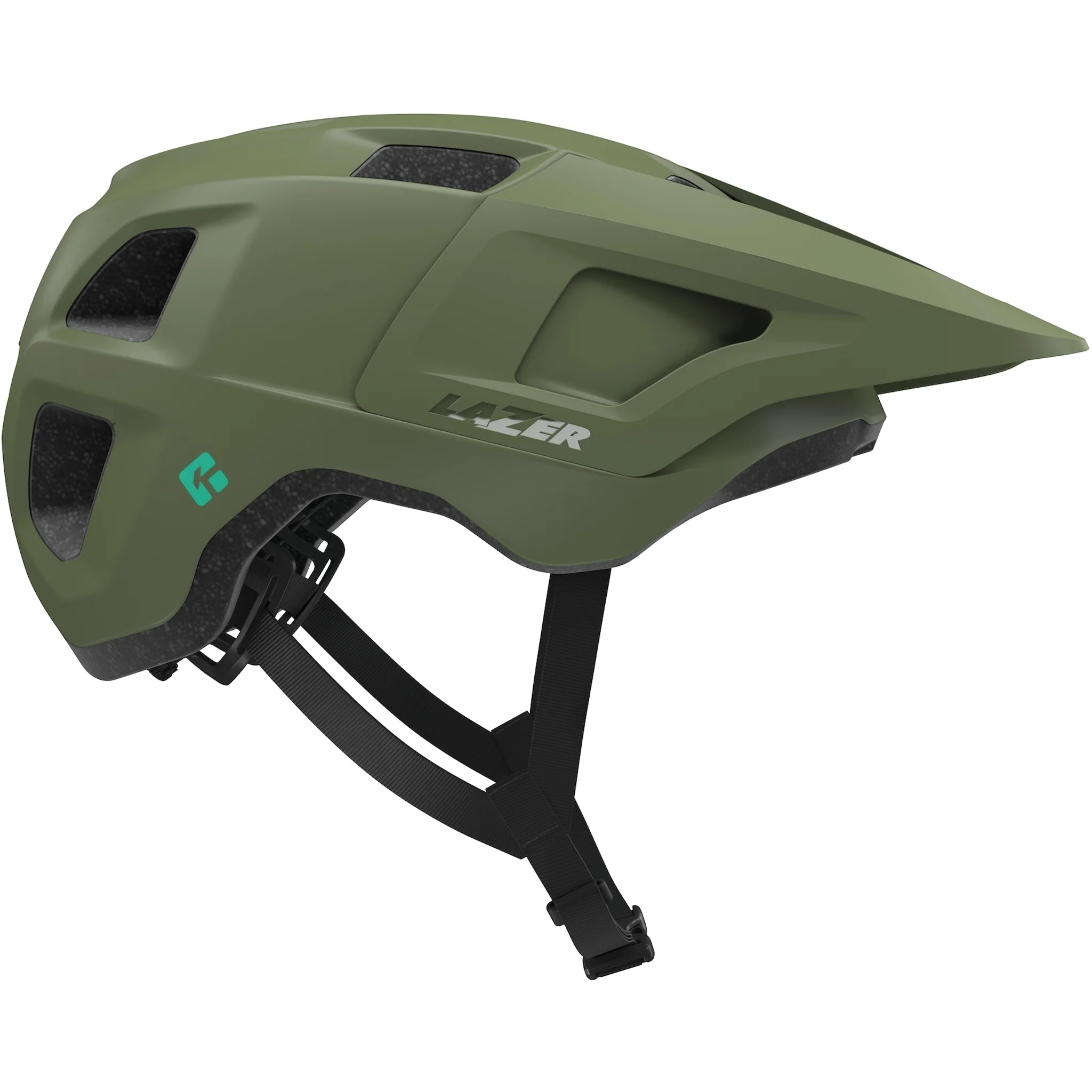Lazer Lupo Kineticore MTB Helmet Matte Fern Green - Image 4